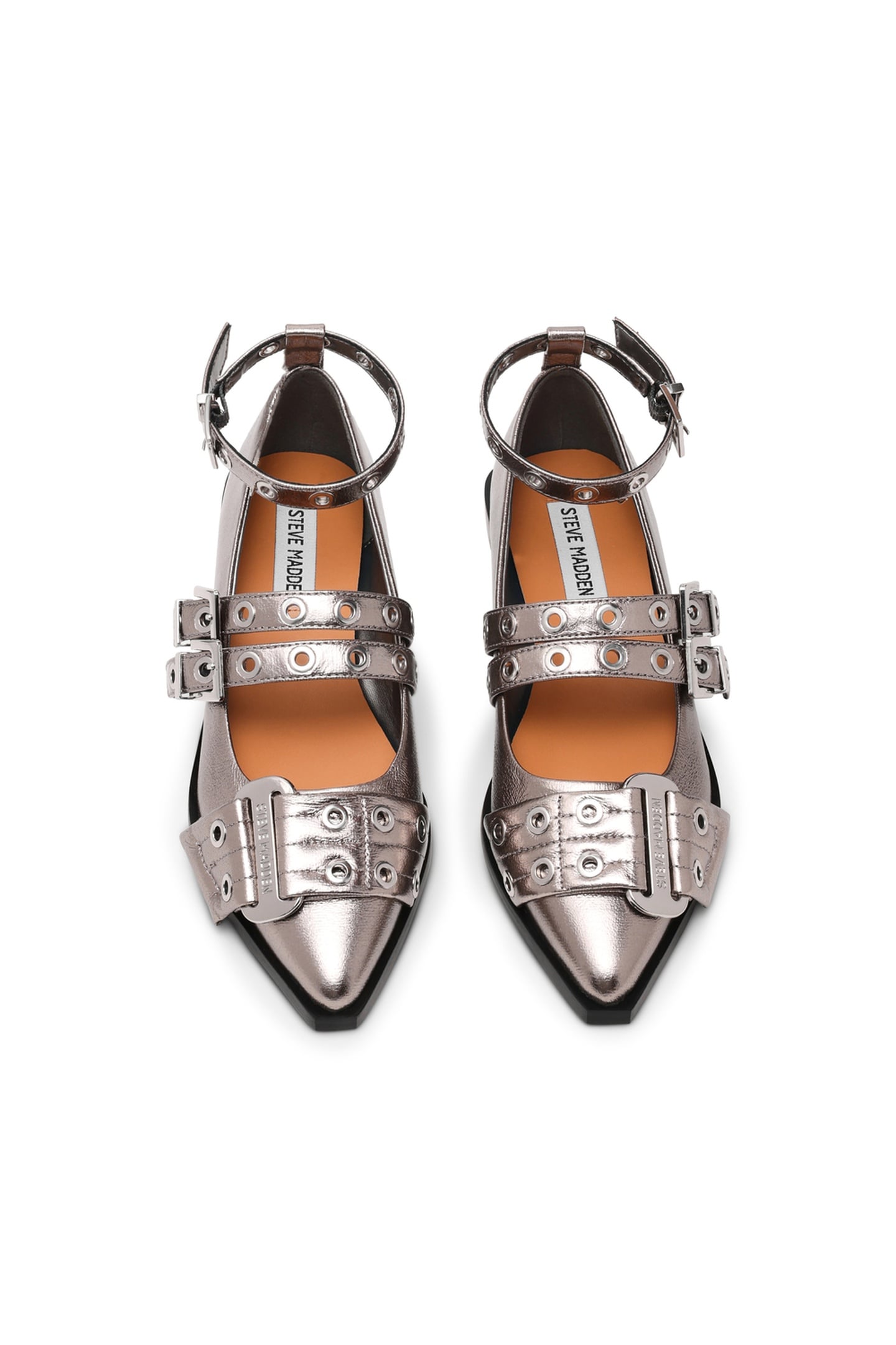 GRANDER FLAT SHOES PEW CRINKLE 4