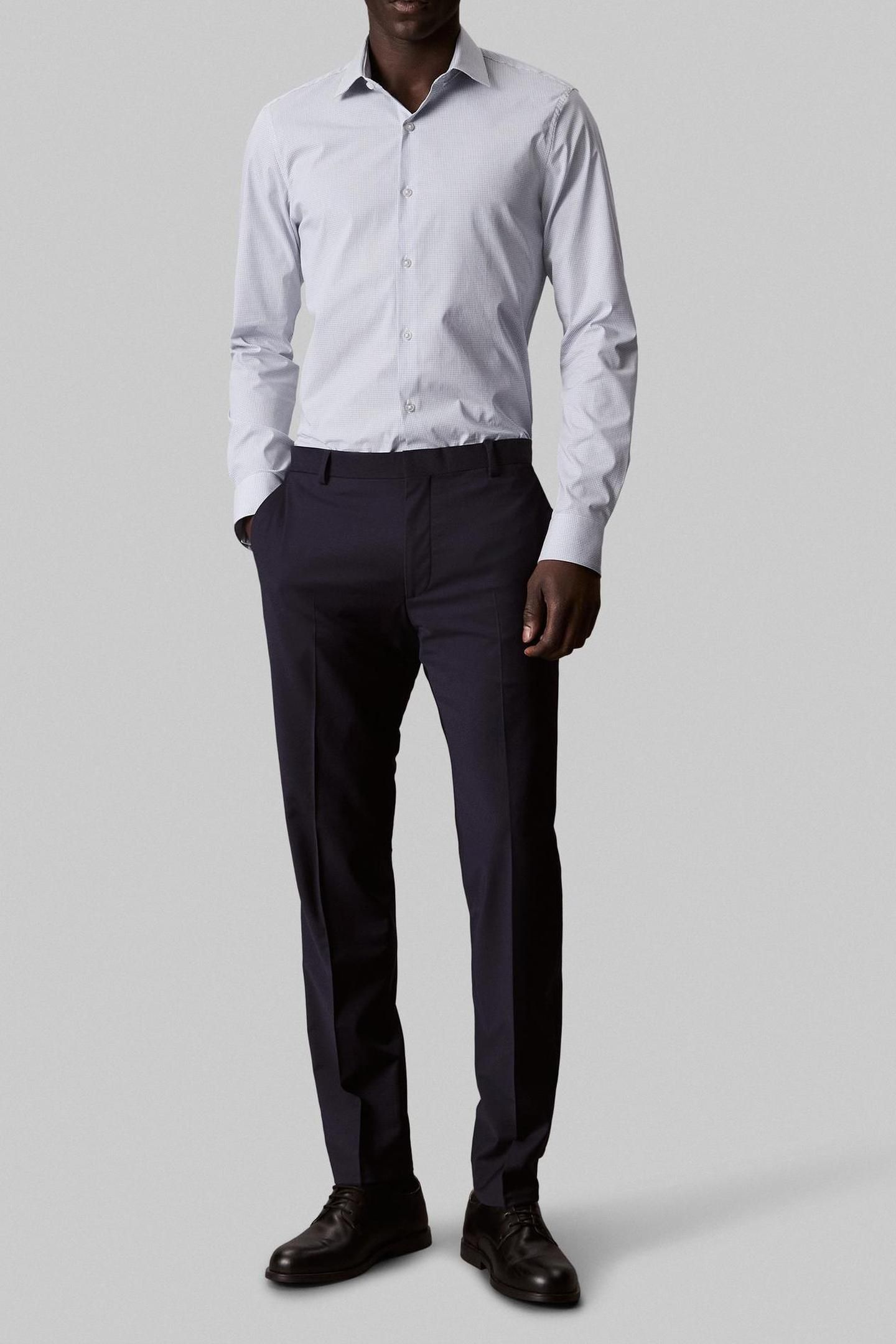 SLIM ESSENTIAL POPLIN SHIRT DENIM DAY 3