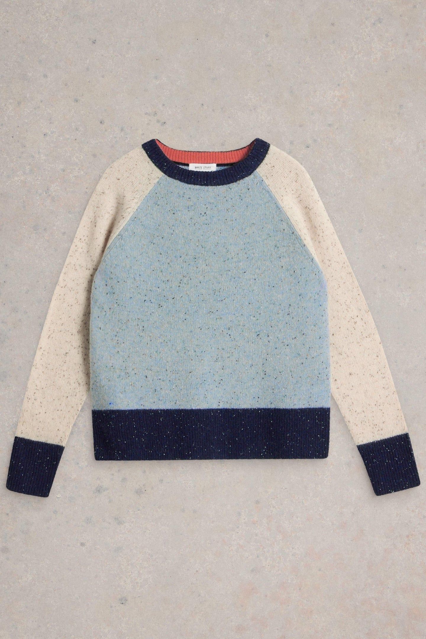 COLOURBLOCK NEP JUMPER BLUE MULTI 4