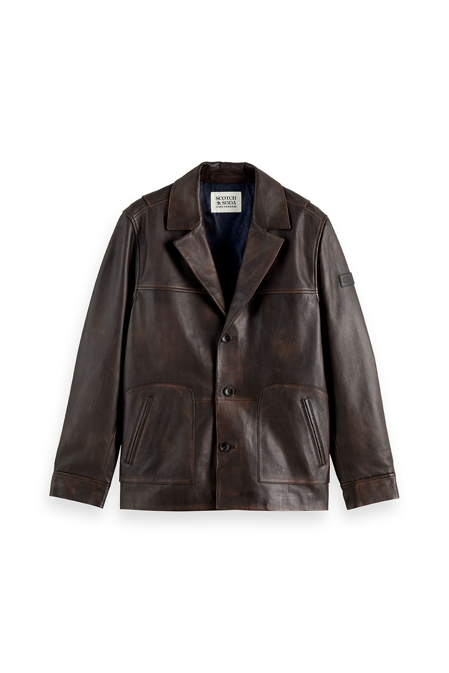 VINTAGE LEATHER BLAZER DEMITASSE 4
