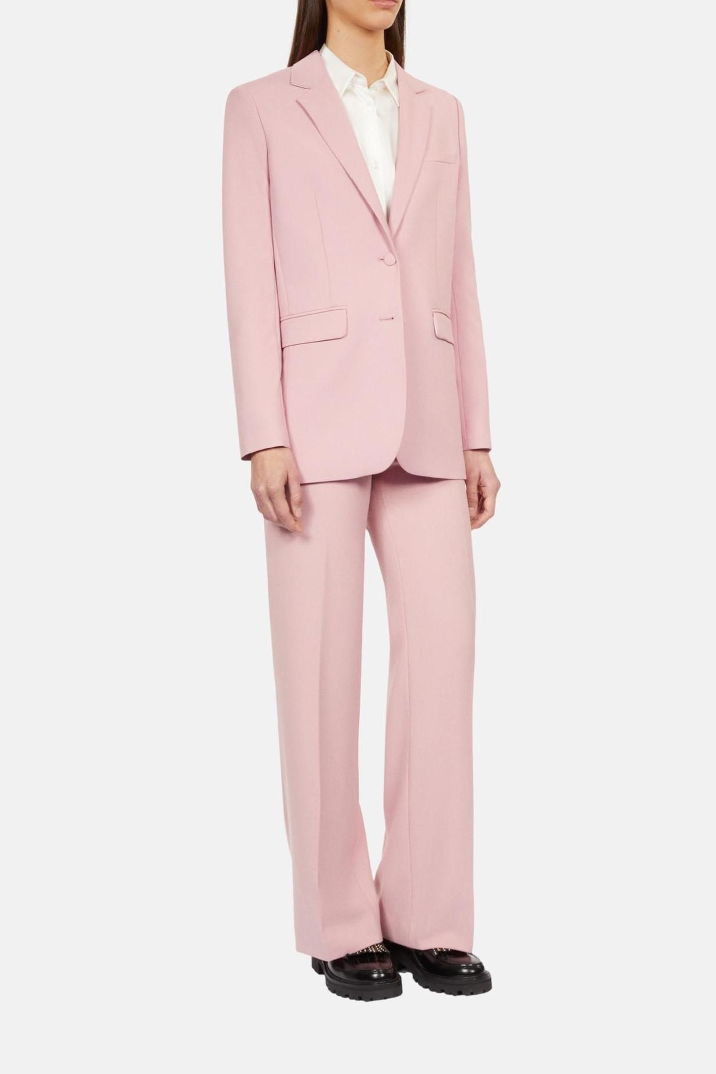 WITH FABRIC-COVERED BUTTONS PASTEL PINK 2