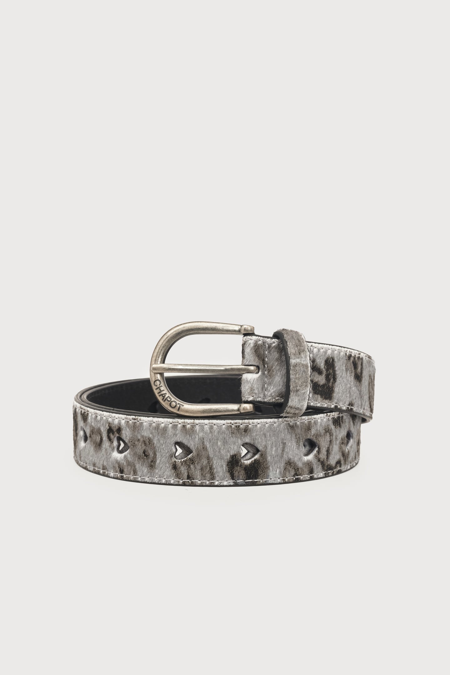 HAIRY BELT ANTRA/BLACK 1