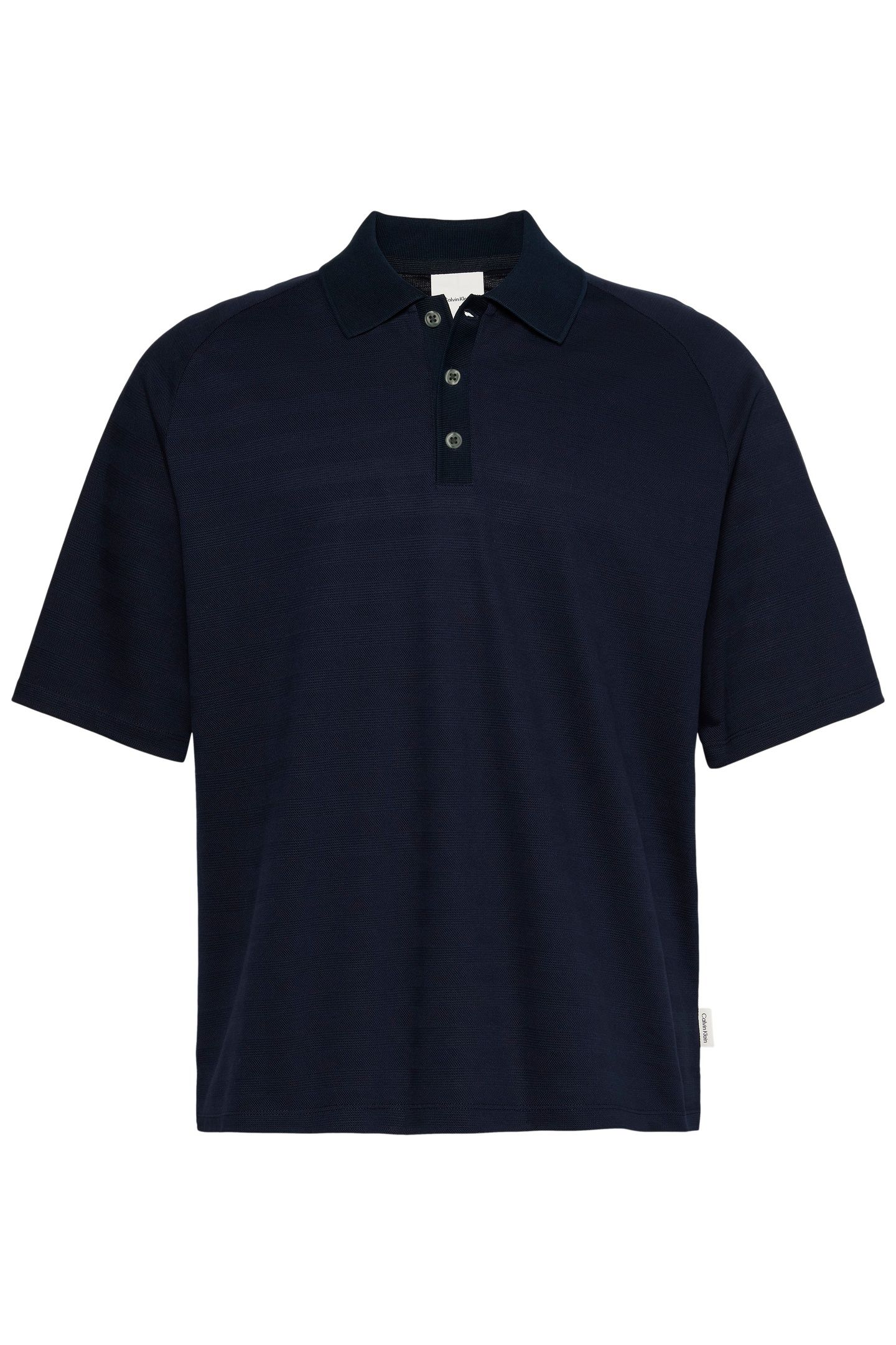 SS EASY BAR JACQUARD POLO DARK SAPPHIRE 5