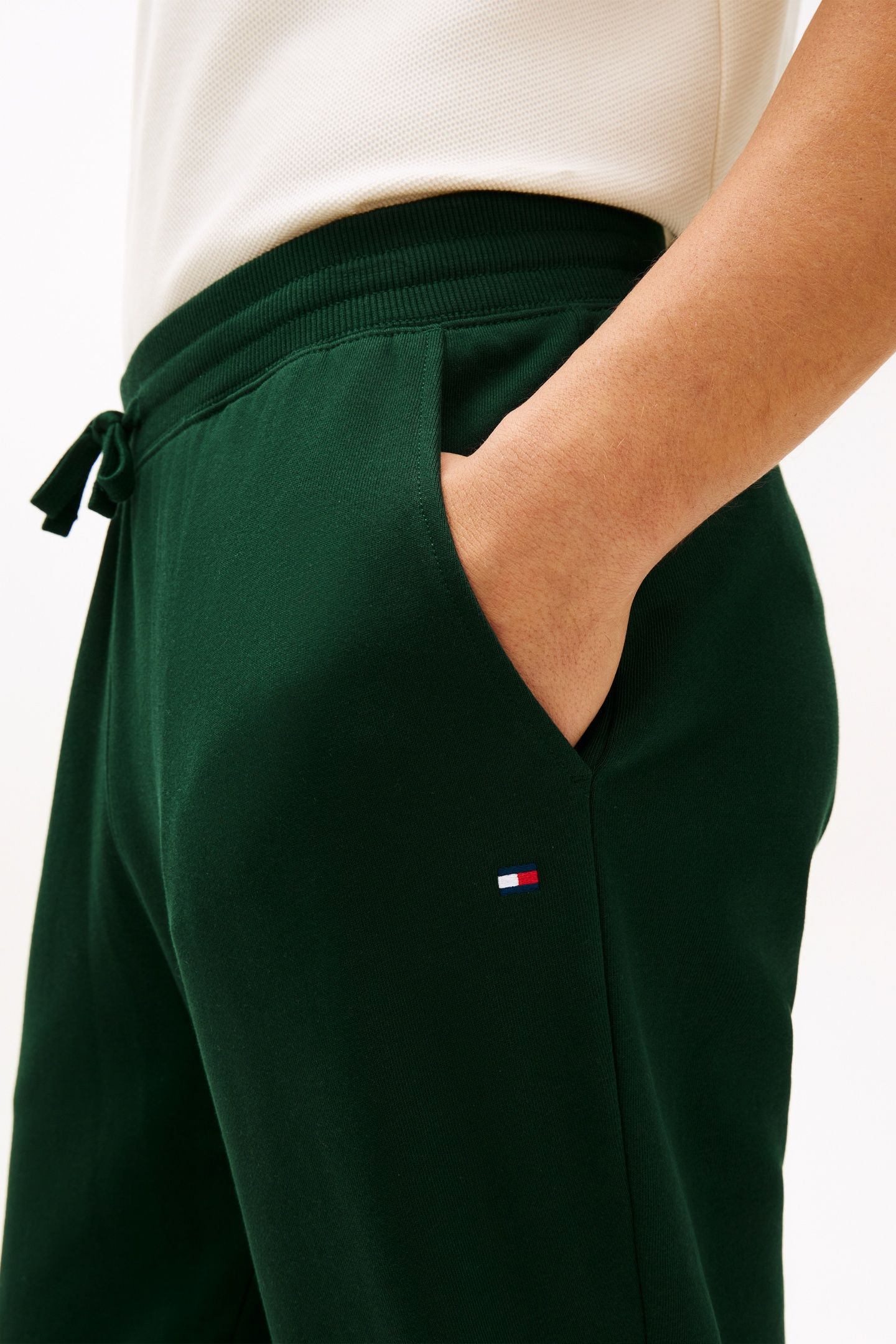 ESSENTIAL TERRY SWEATER NOCTURNAL GREEN 5
