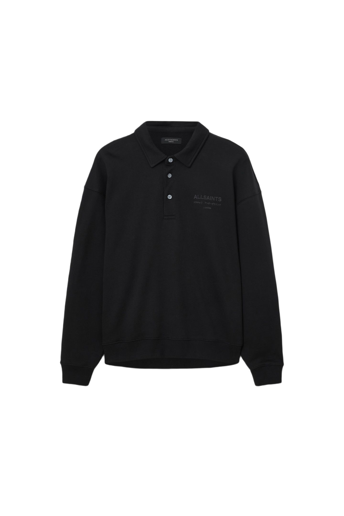 XANDER SWEAT POLO JET BLACK 7