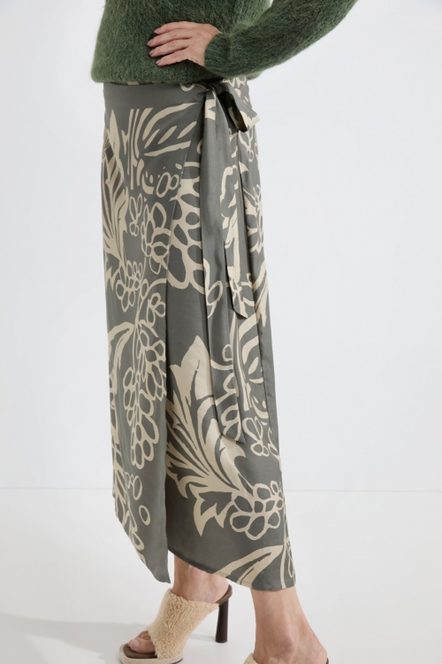 ADELINE SKIRT PESTO PRINT 4