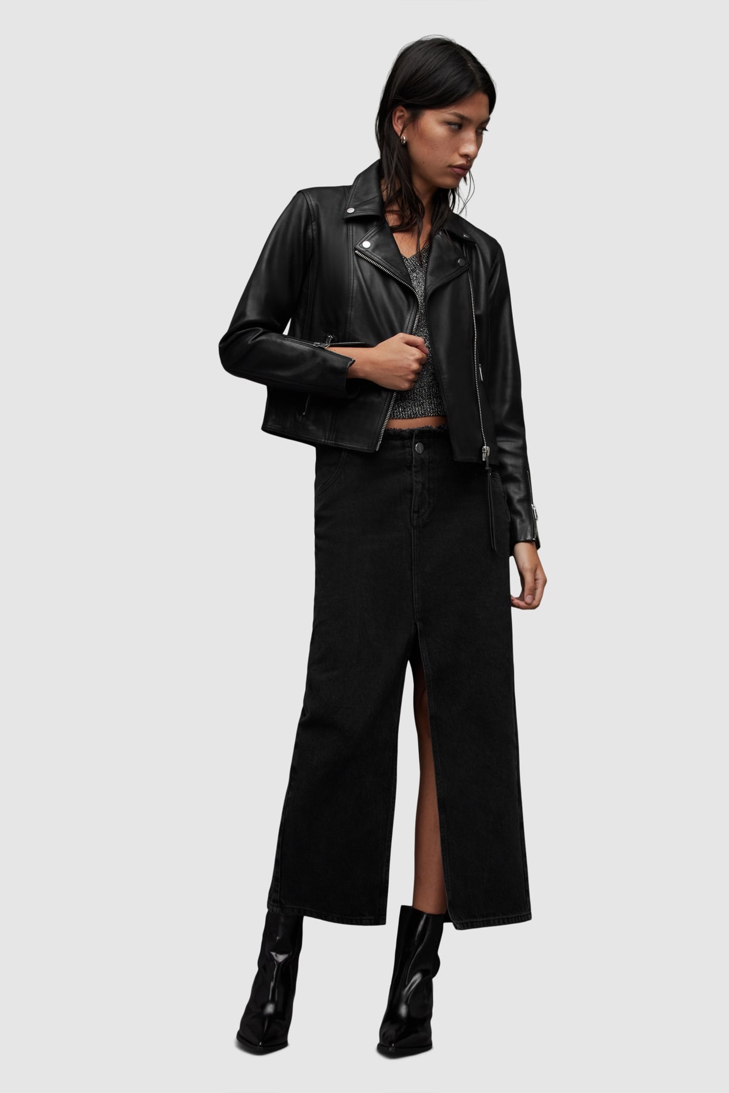 NEVE BIKER BLACK 1
