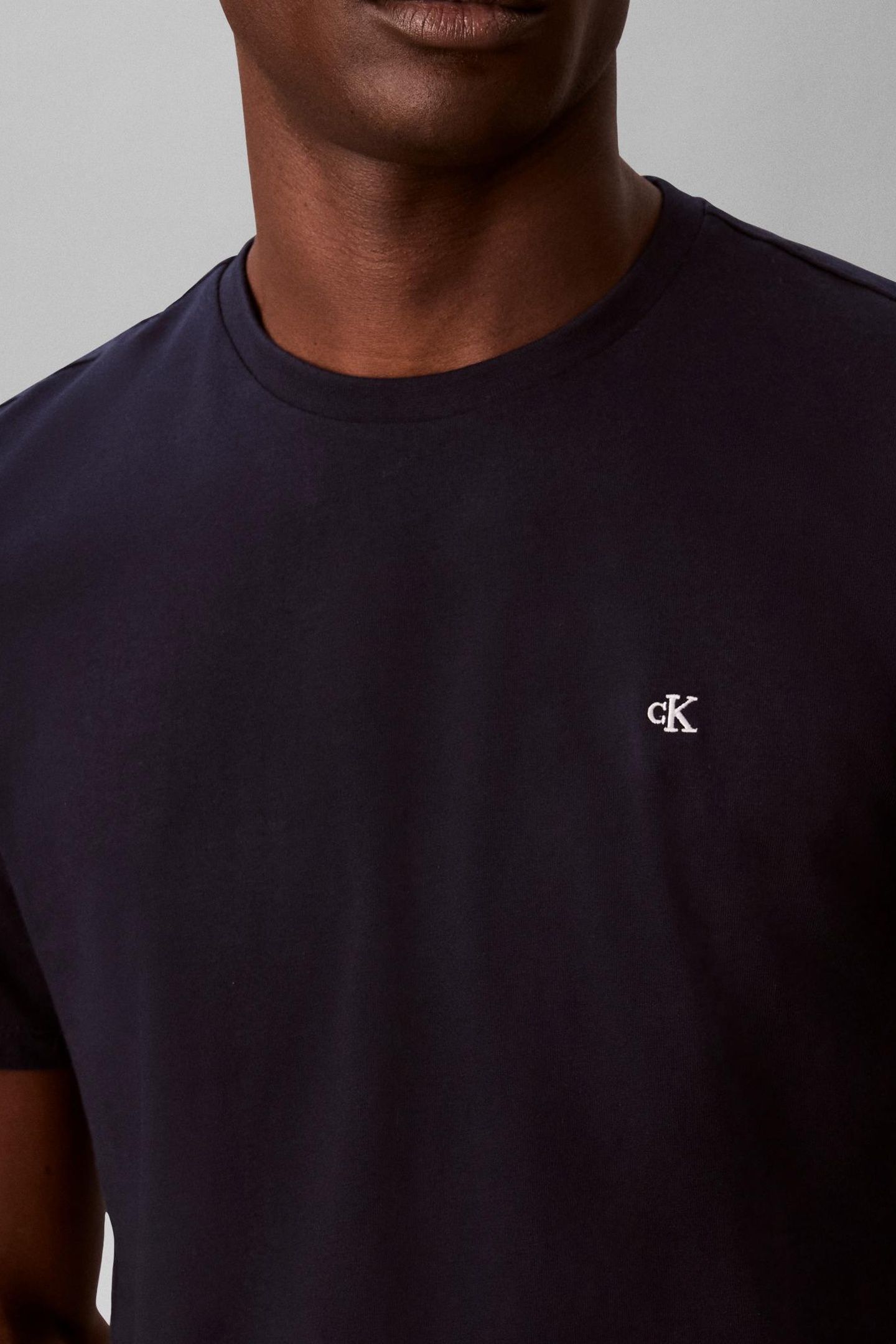 SHORT SLEEVE CLASSIC MONOGRAM BRIGHT WHITE/DARK SAPPHIRE 5
