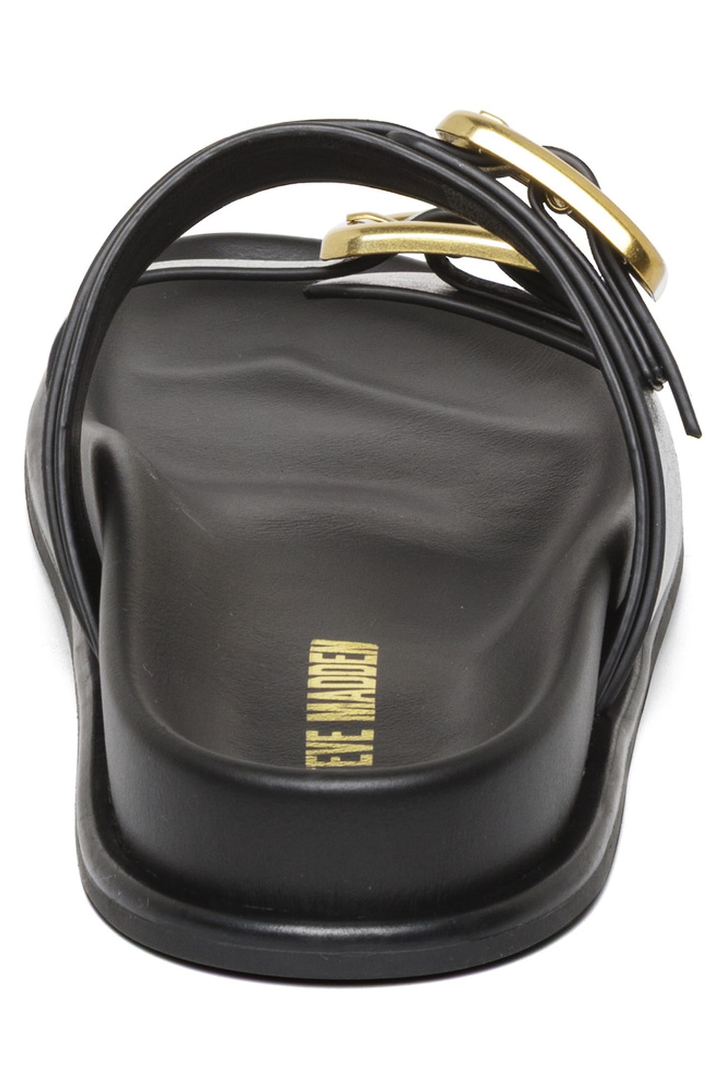 ZAZ SLIDES BLACK LEATHER 4
