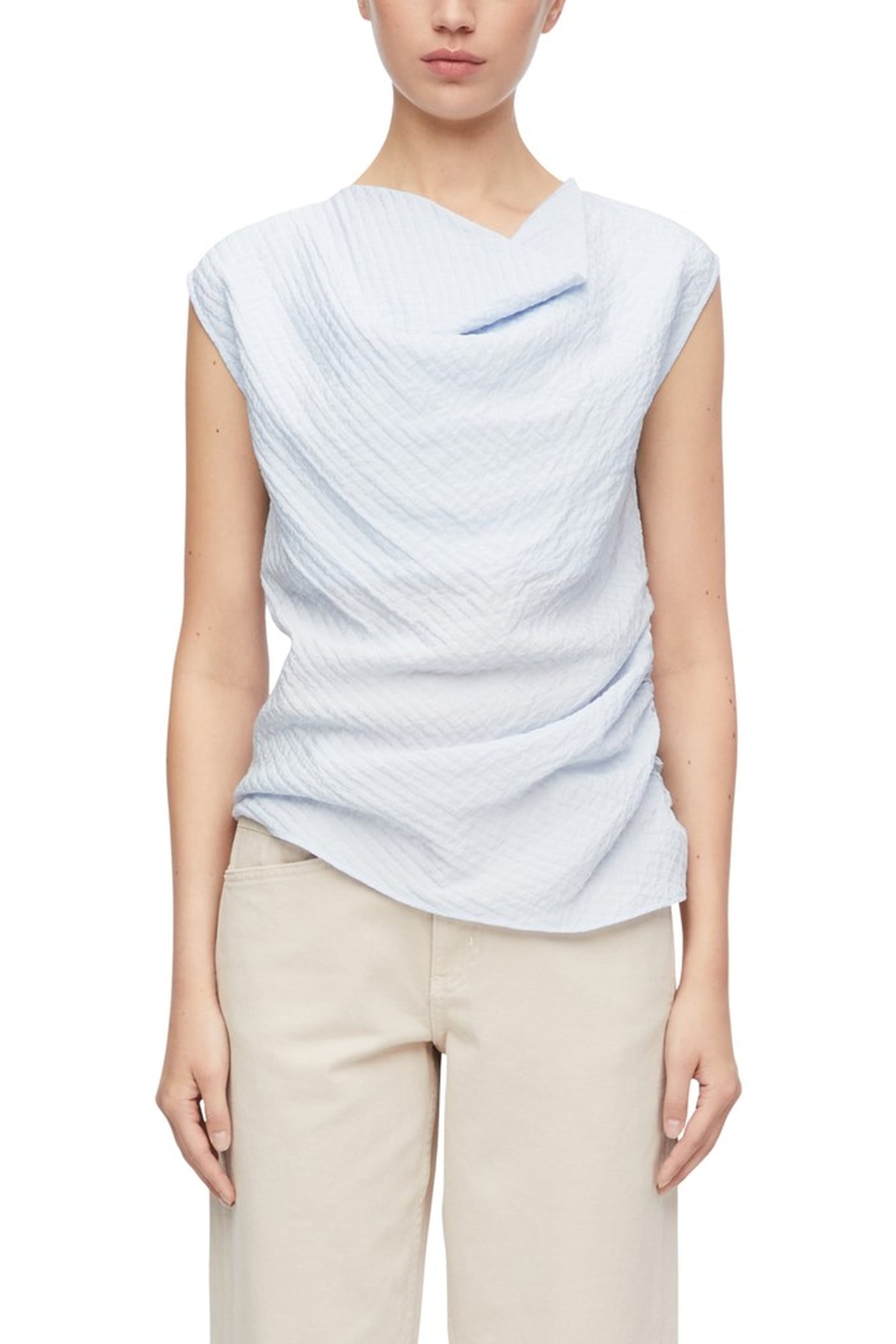 COMMA BLOUSES BLUE 1