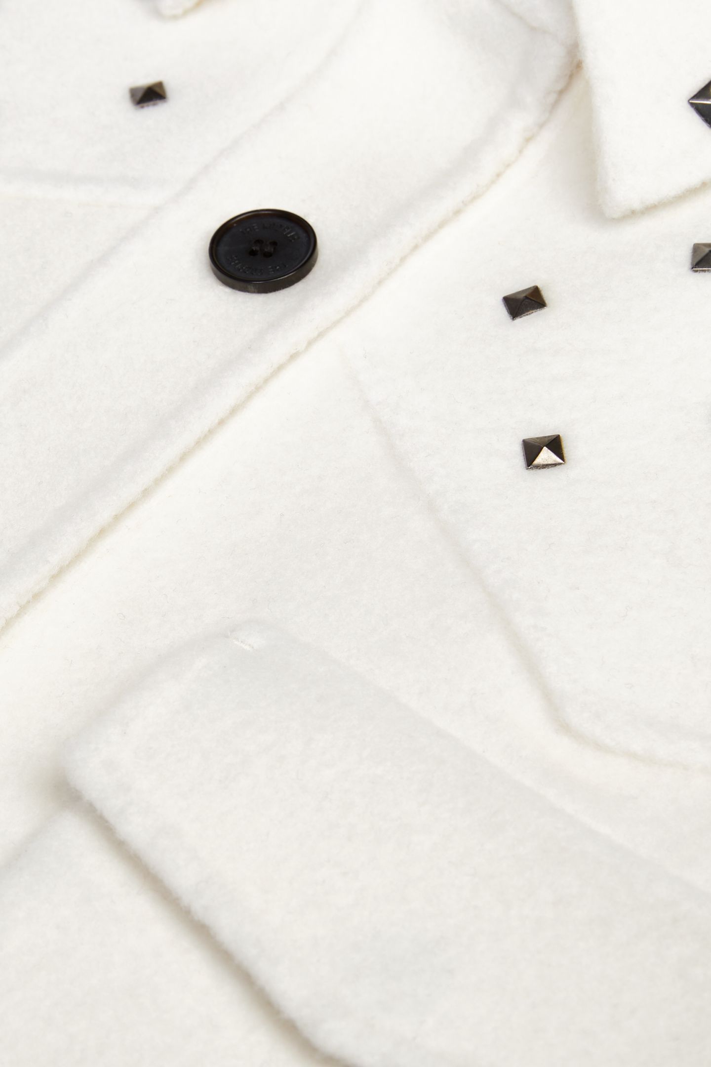 BLOUSON DOUBLE FACE DETAILS STUDS ECRU 5