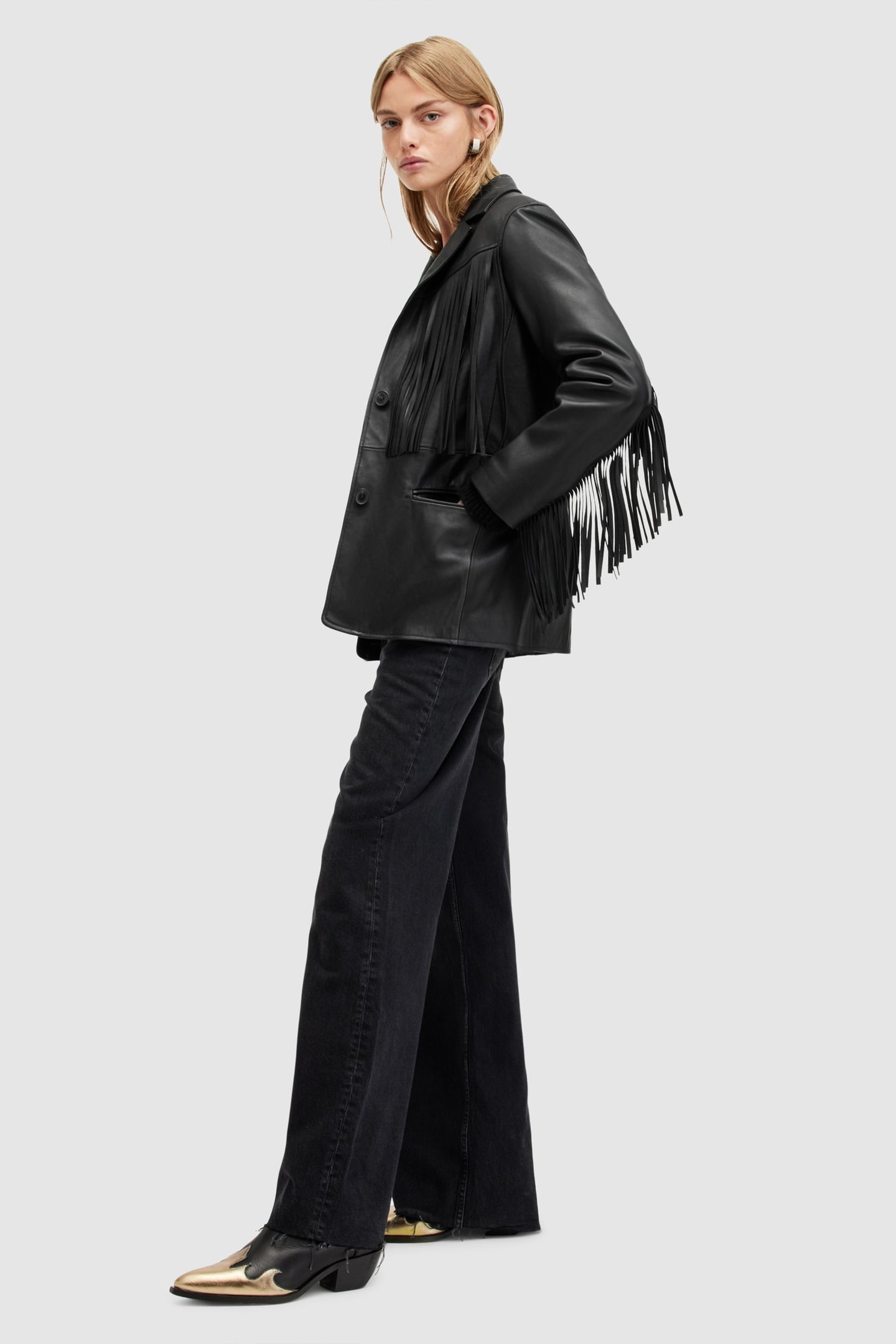 CORINNA TASSEL BLAZE BLACK 8