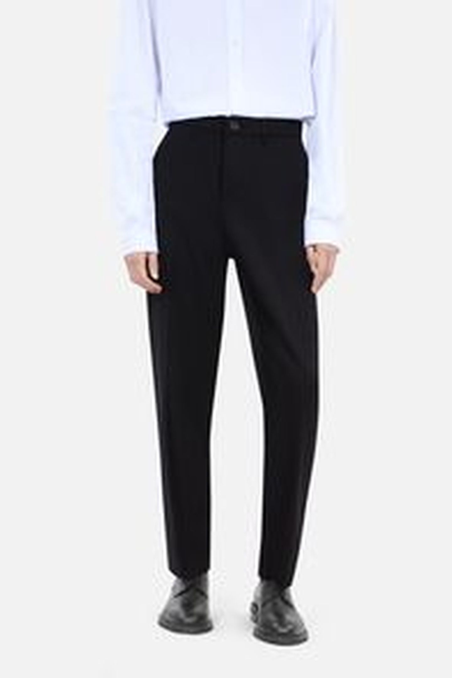 TROUSERS WITH PATCH POCKETS ON THE BACK BLACK 2