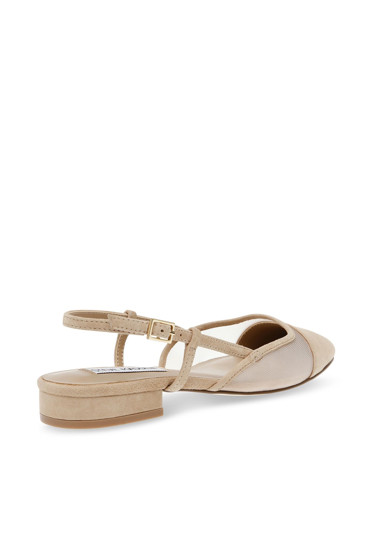 BELINDA-M FLAT SHOES TAN SUEDE 2