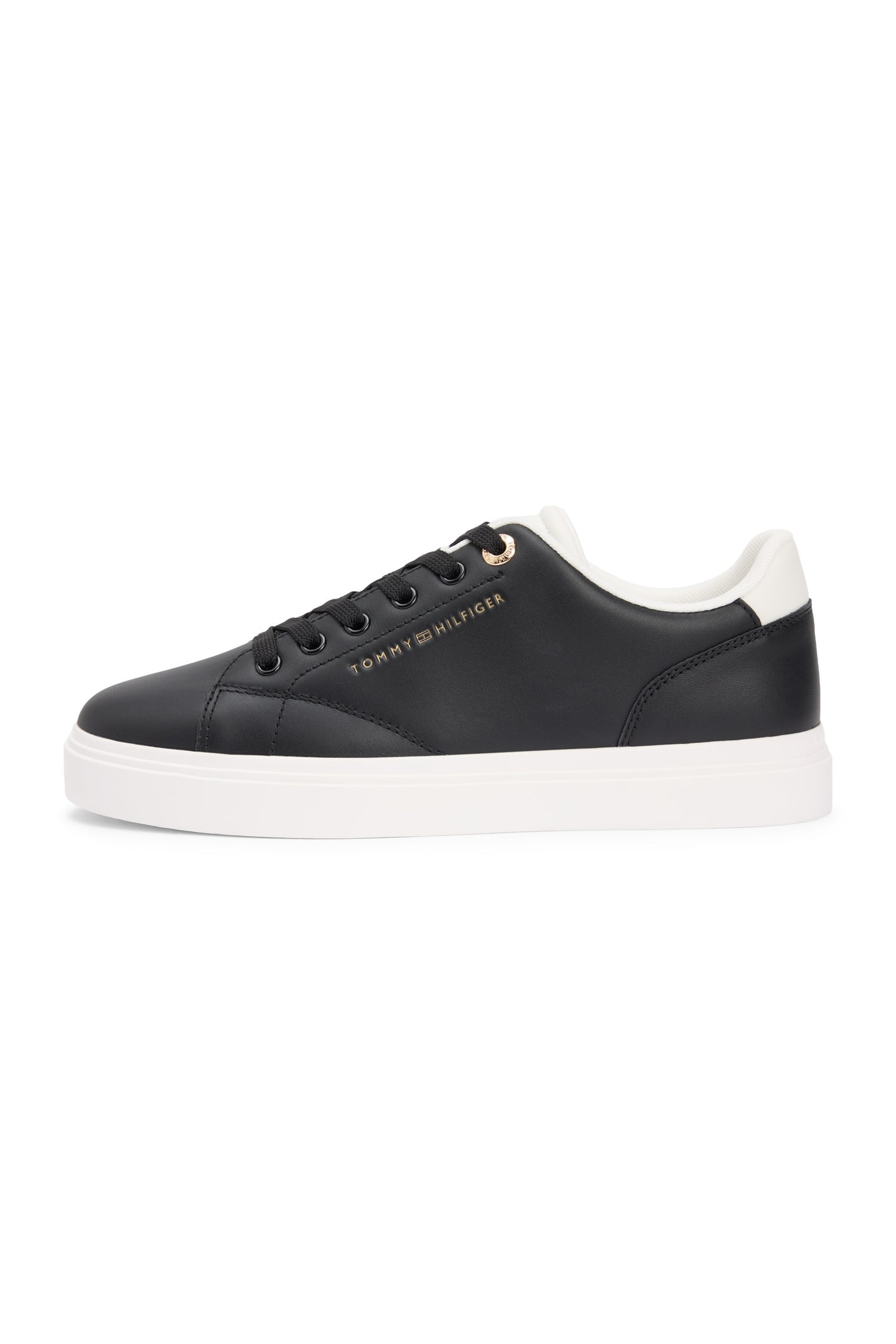 FEMININE CUPSOLE TRAINERS BLACK/ECRU 2