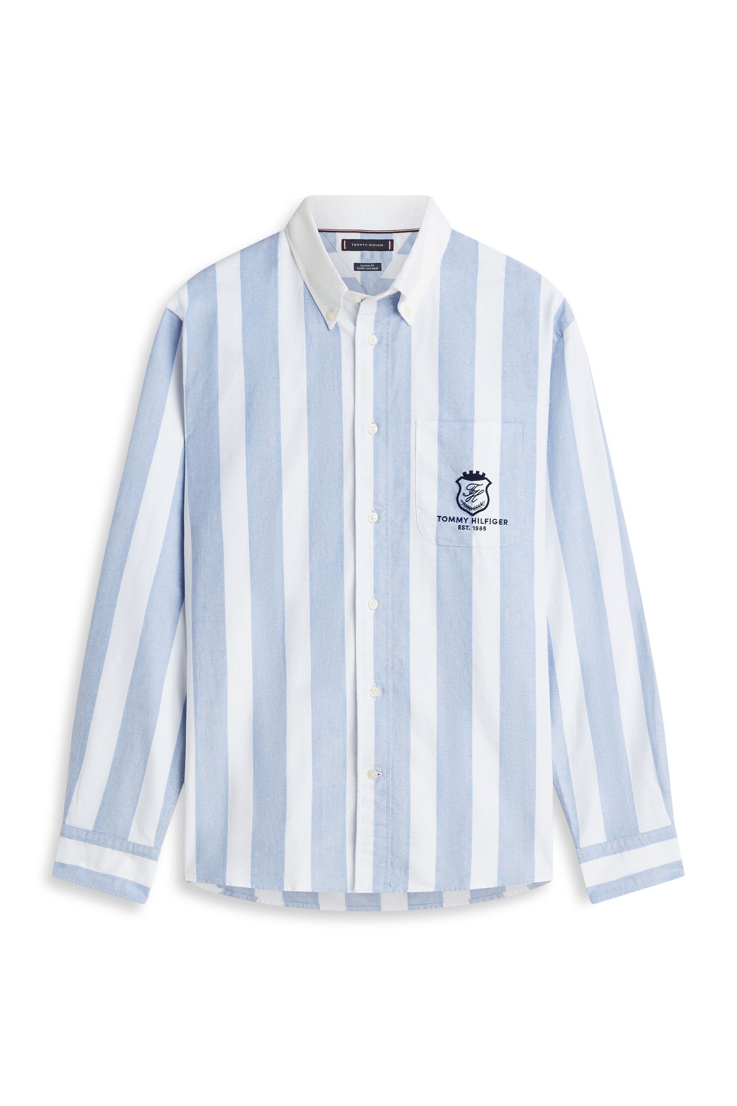 CLUB PREP OXFORD CLASSIC SHIRT BLUE/STRIPE 3