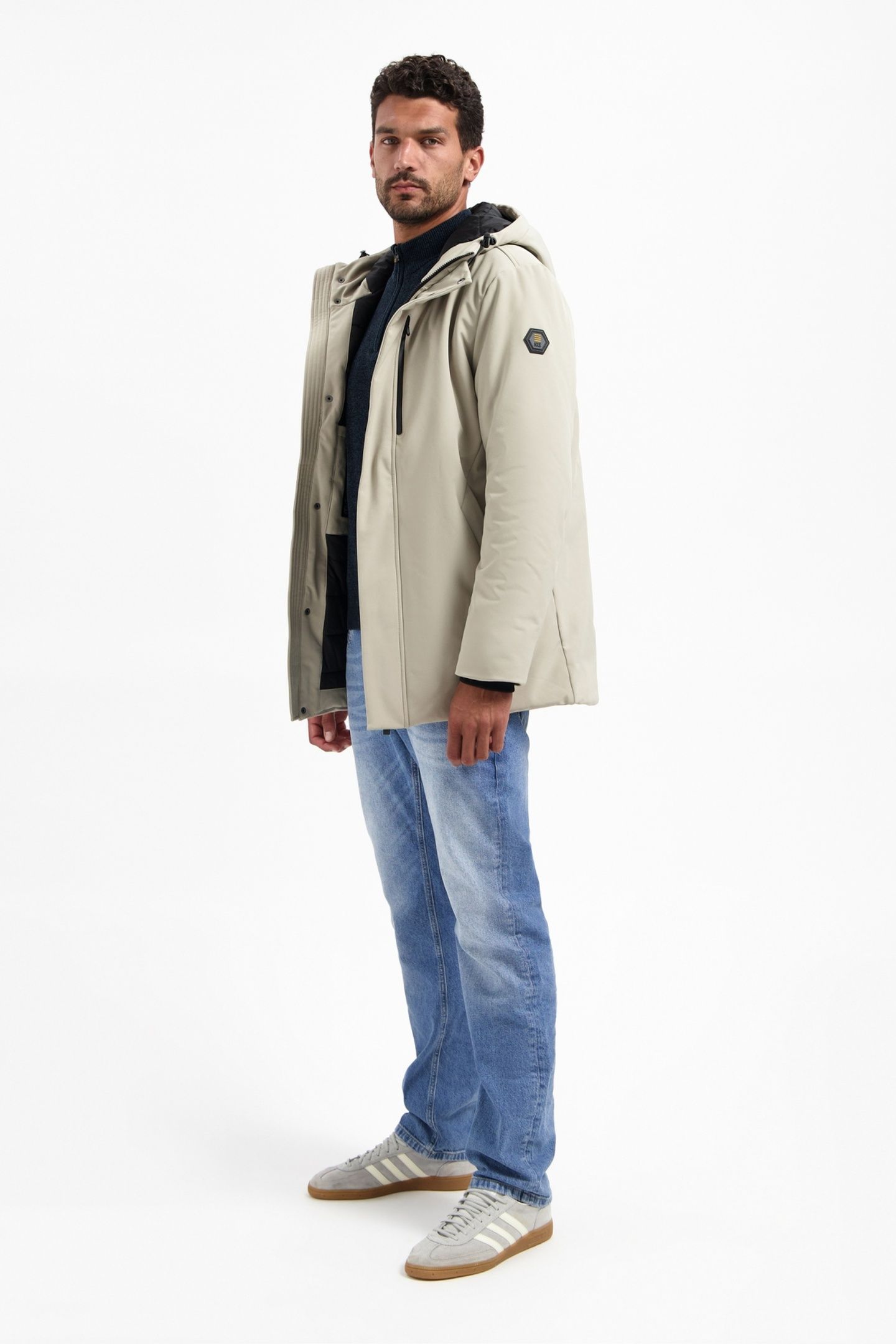 JACKET LONG SOFT SHELL STONE 3