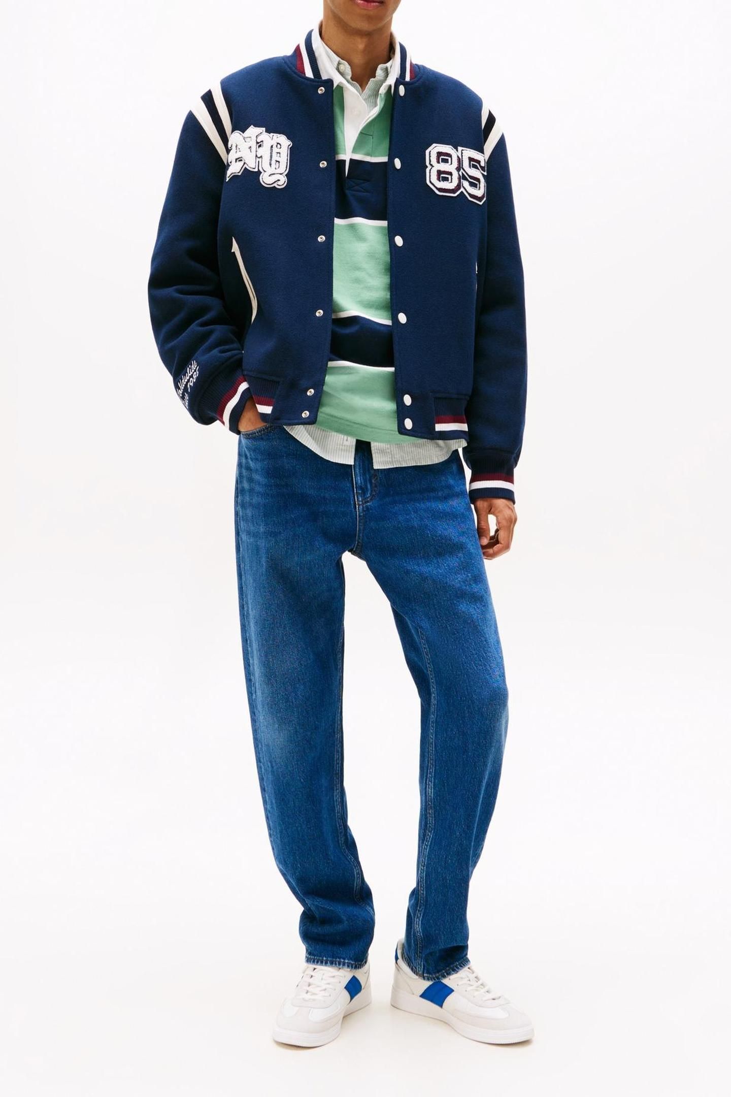 ISAAC RELAXED TAPERED DENIM DARK 2