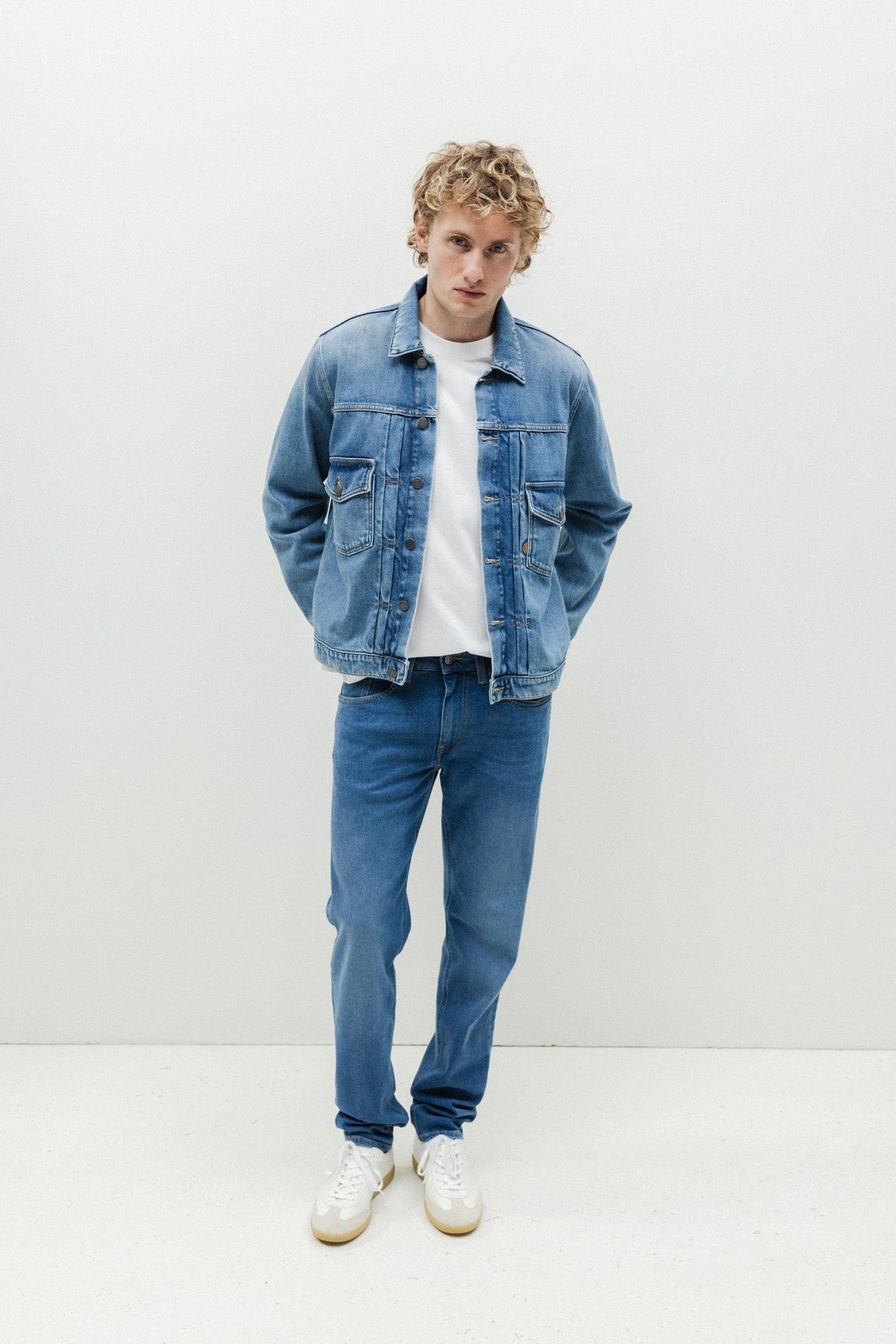 DUNN LOW TAPERED PURE BLUE 2