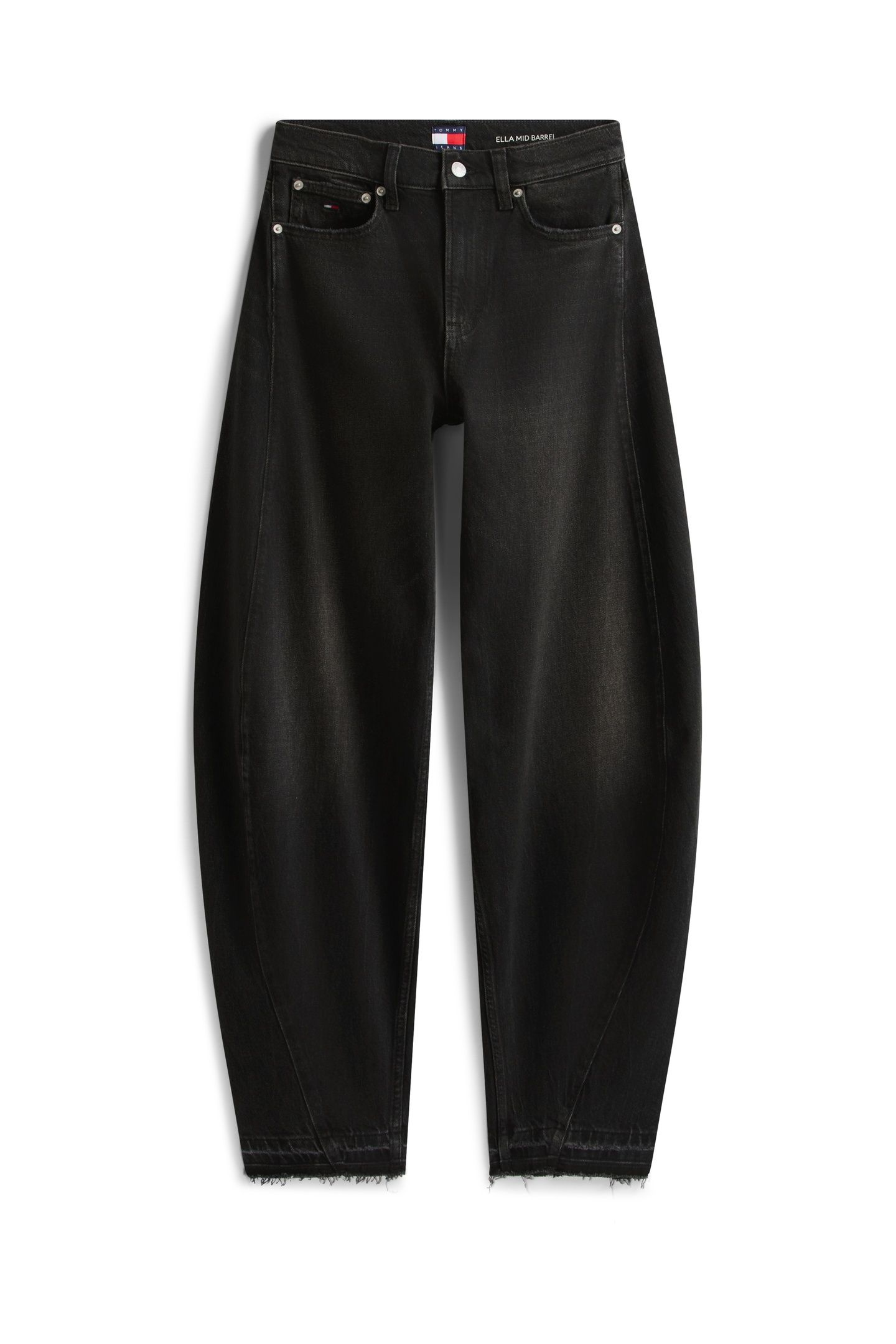 ELLA MID BARREL DENIM BLACK 4