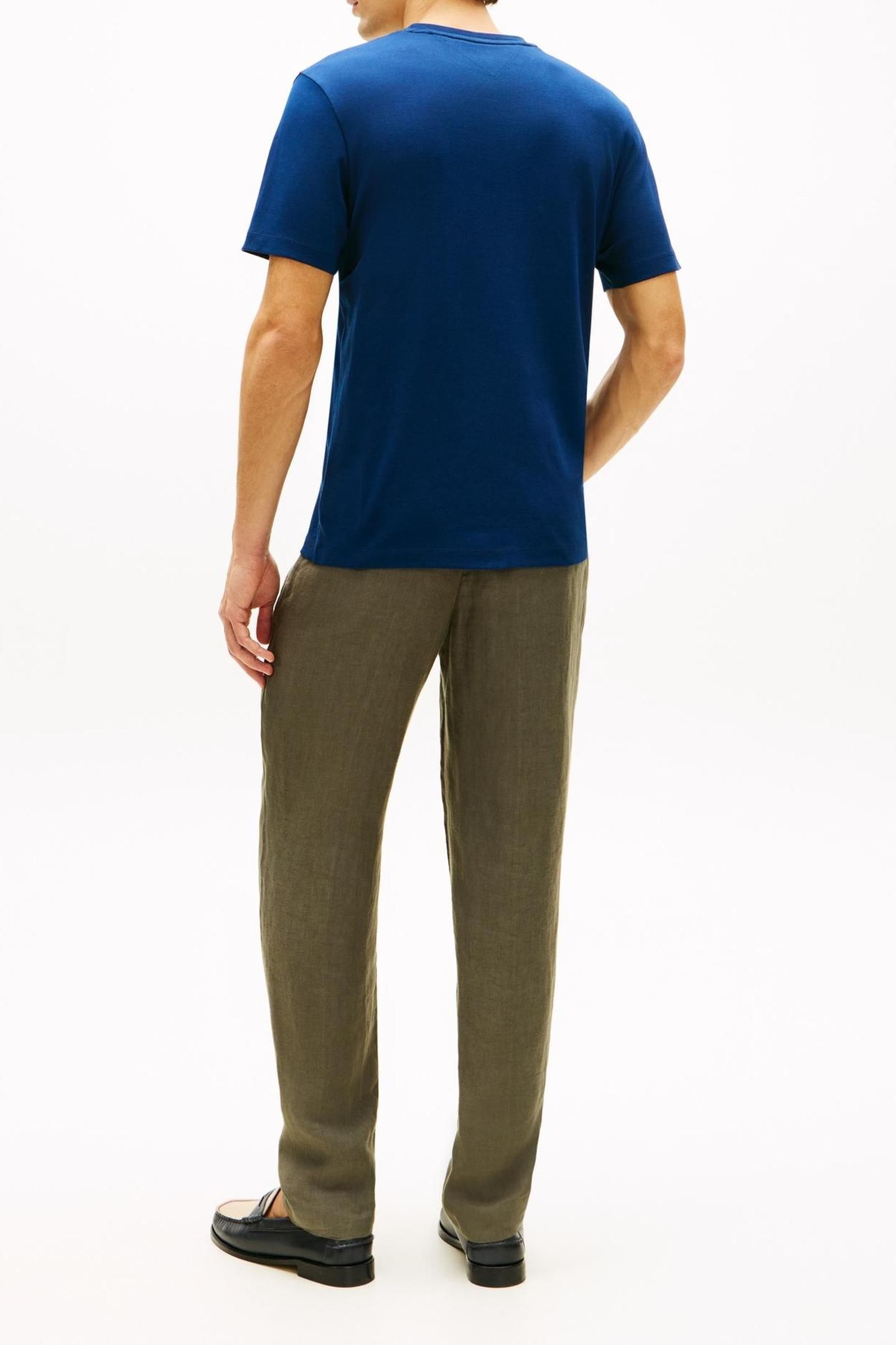 LIGHT INTERLOCK TEE CARBON NAVY 2