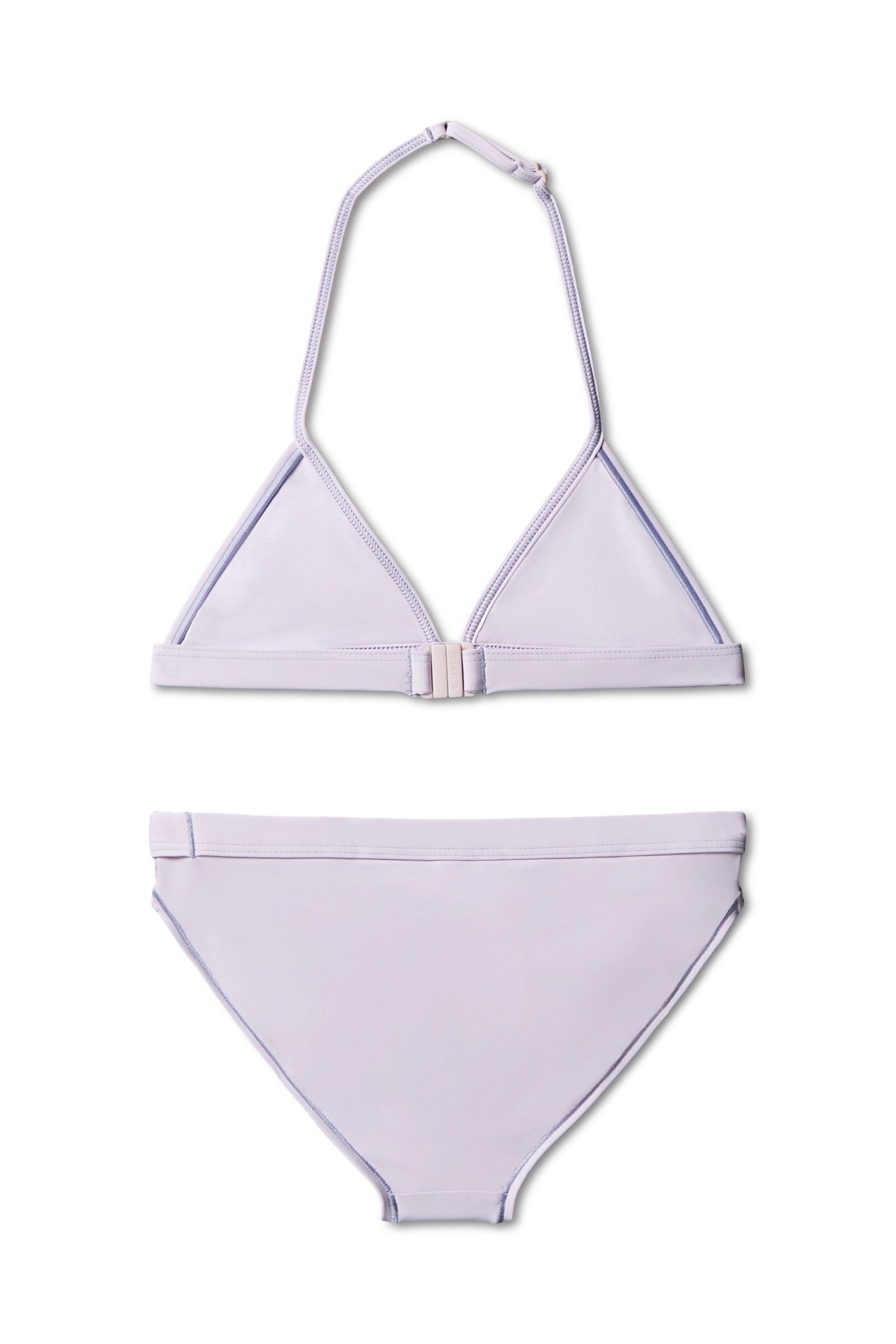 GIRLS TRIANGLE BIKINI SET LILAC 2