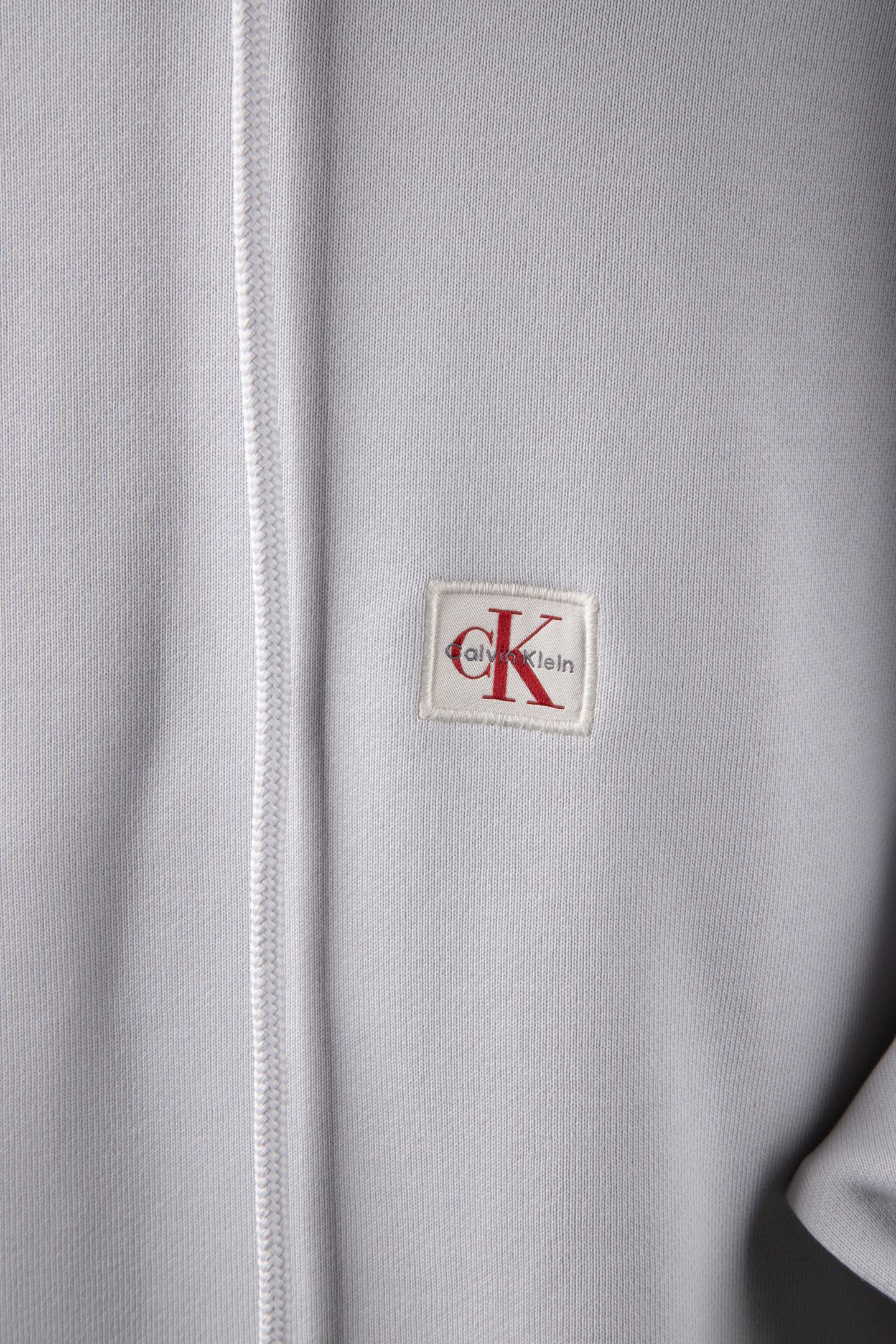 CLASSIC LONG SLEEVE 350GSM TERRY WOVEN LABEL MARBLE GRAY 4