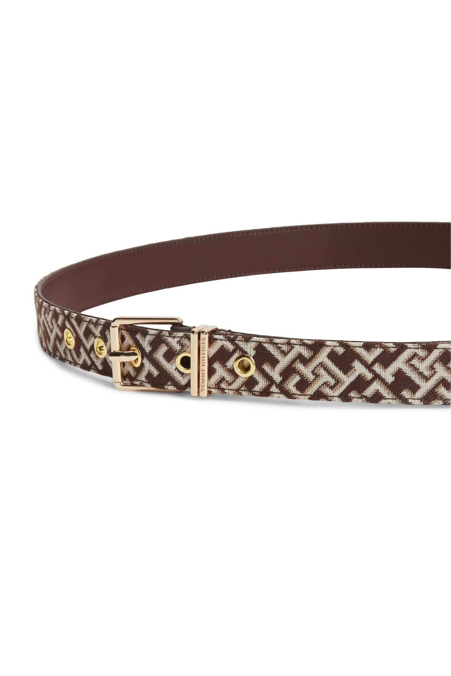 TH SQUARE 2.5 JACQUARD BELT CLASSIC KHAKI 3