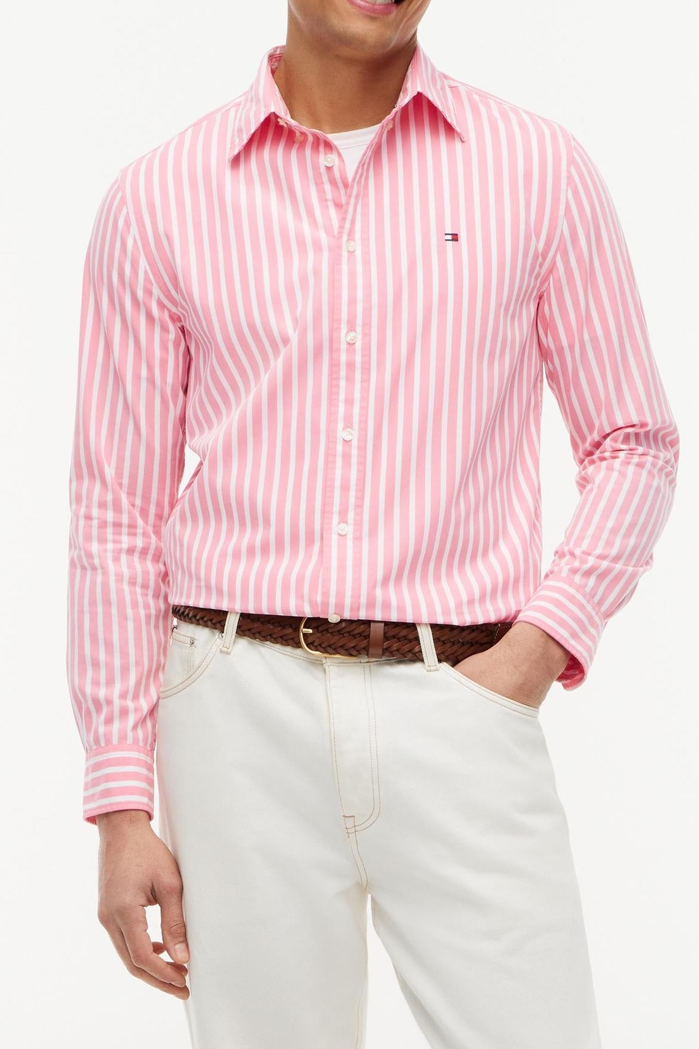 FLEX POPLIN SEASONAL DOLL PINK/STRIPE 1
