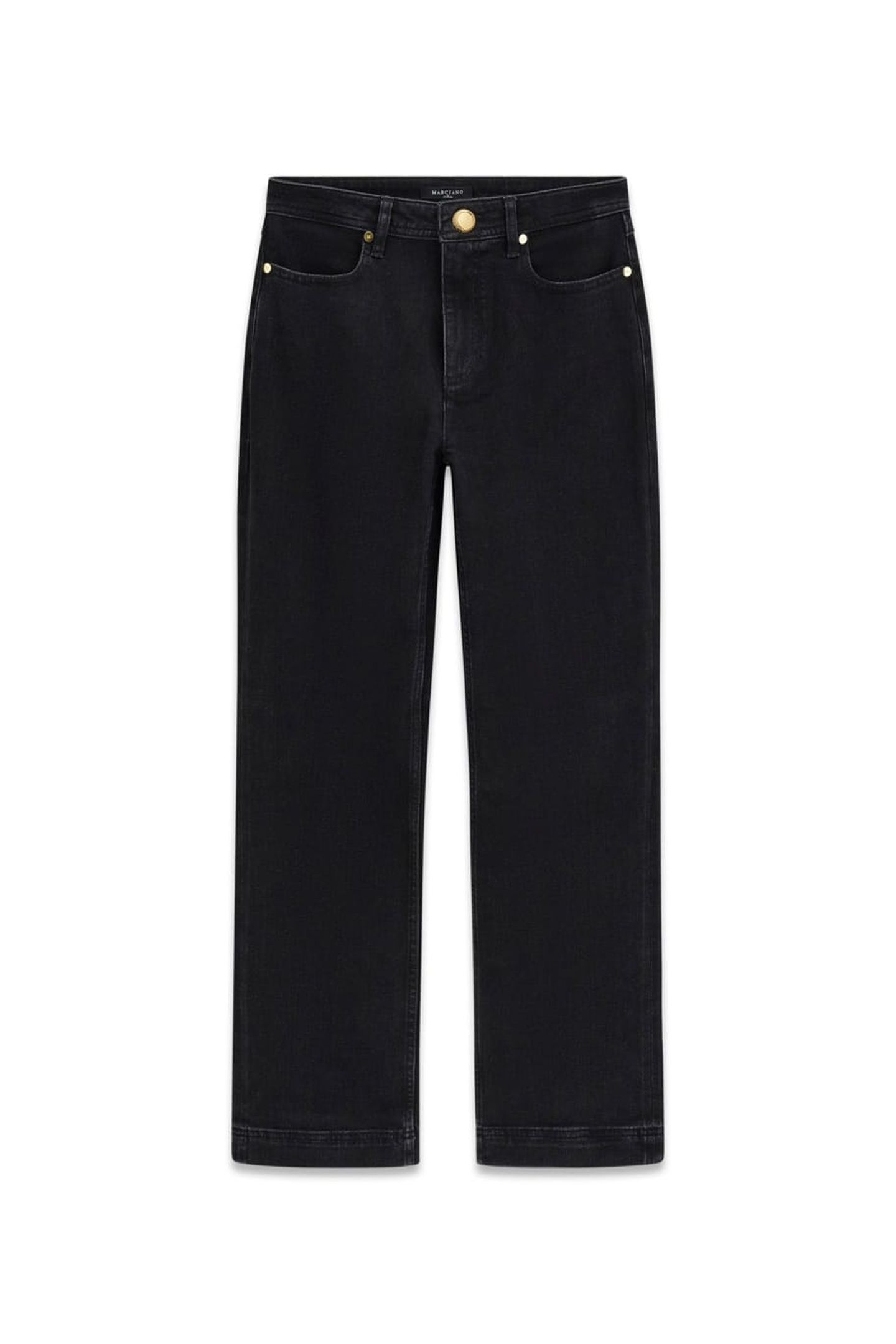 DORIS STRAIGHT DENIM JET BLACK A996 7