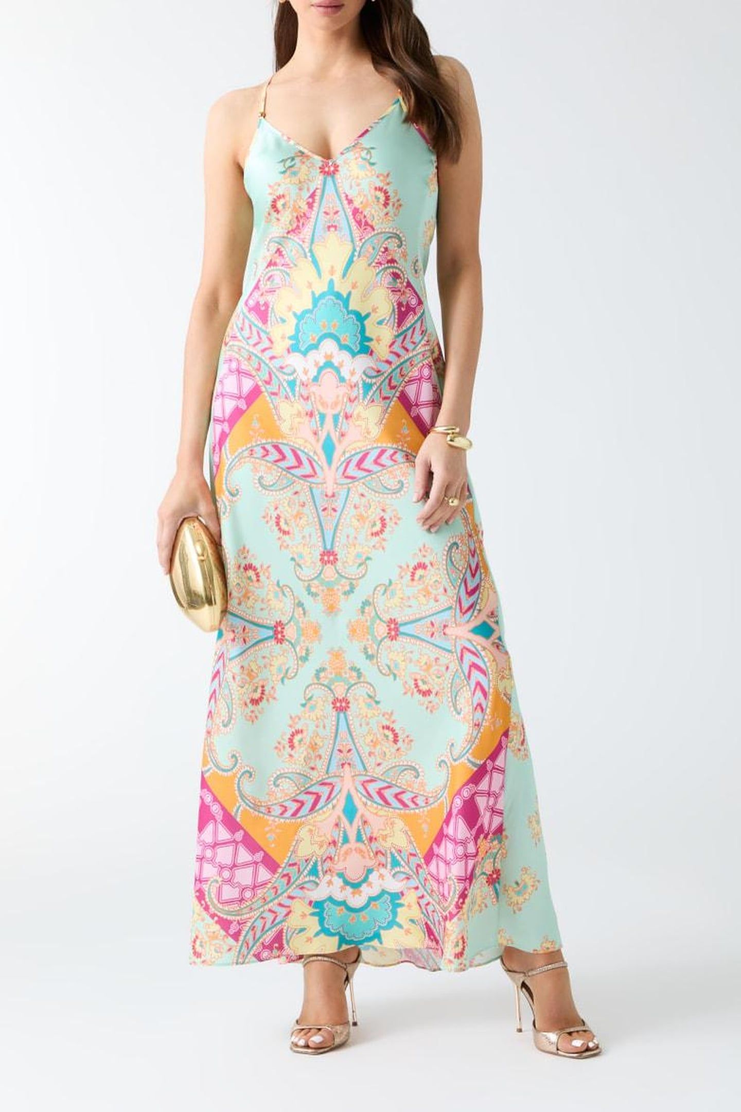 GRENADA SL MAXI DRES GRENADA PRINT 1