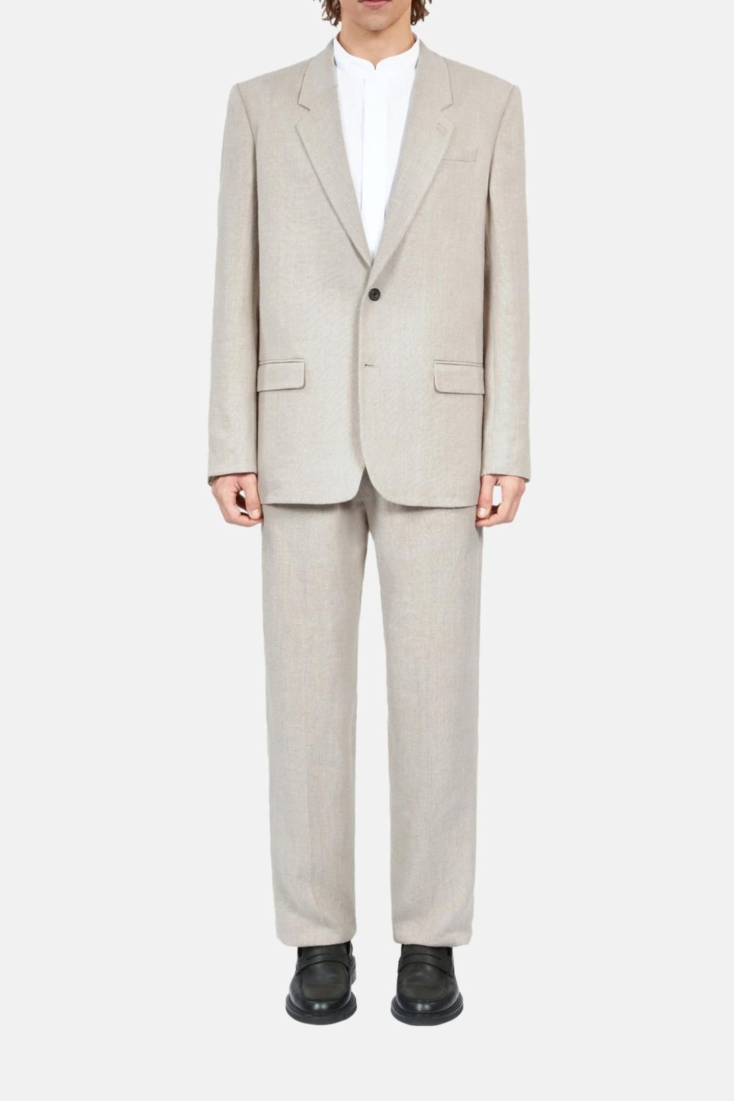 LARGE SUIT VESTS BEIGE 2