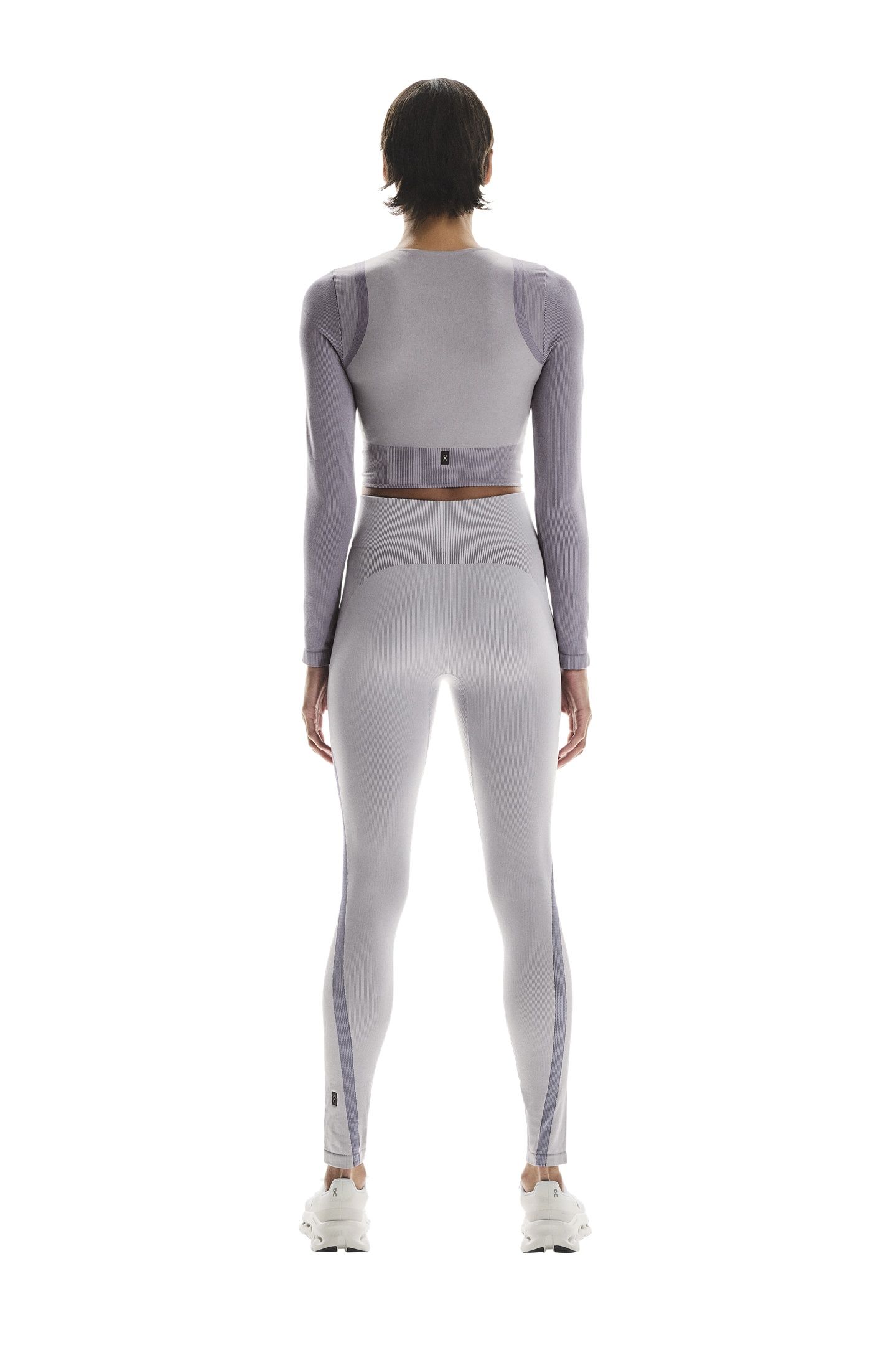 STUDIO KNIT LONG-T CROP 1 LILAC | COSMOS 4