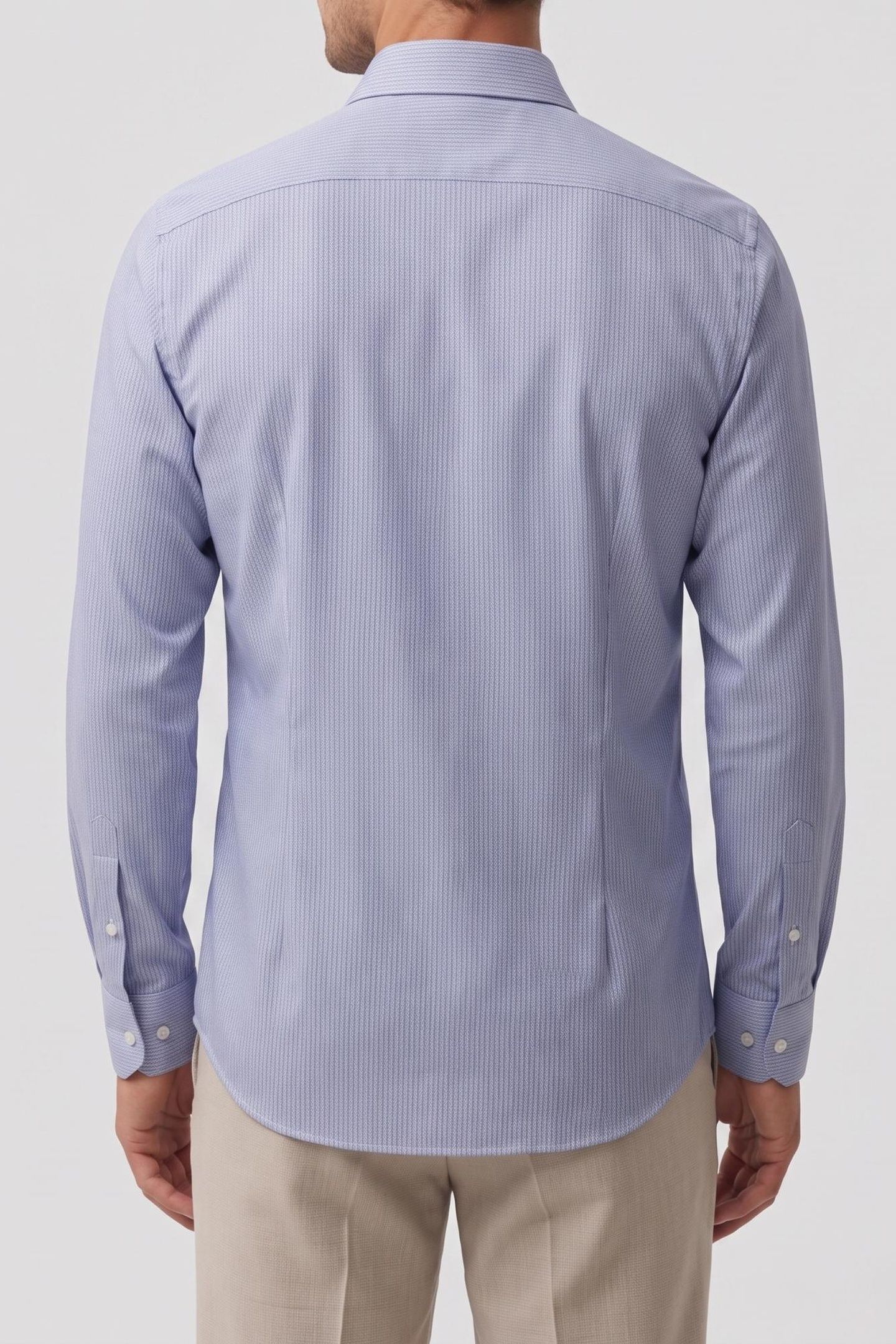 REGULAR PERF SOLID SHIRT NAVY 2