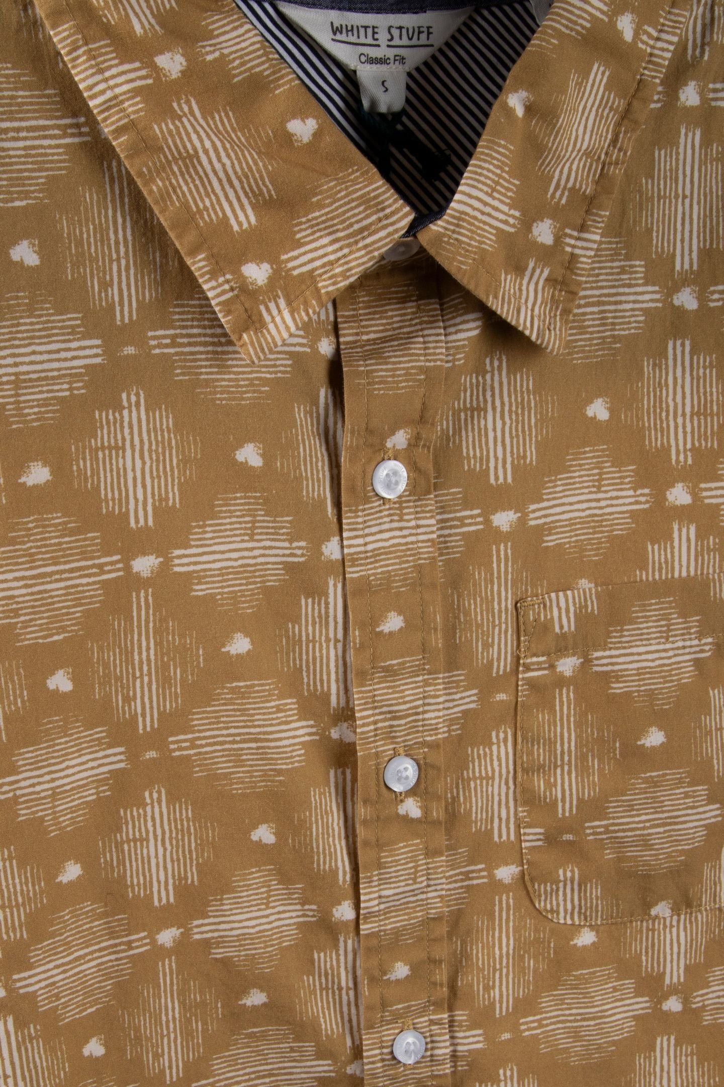 GEO PRINTED SHIRT YELLOW PRINT 4