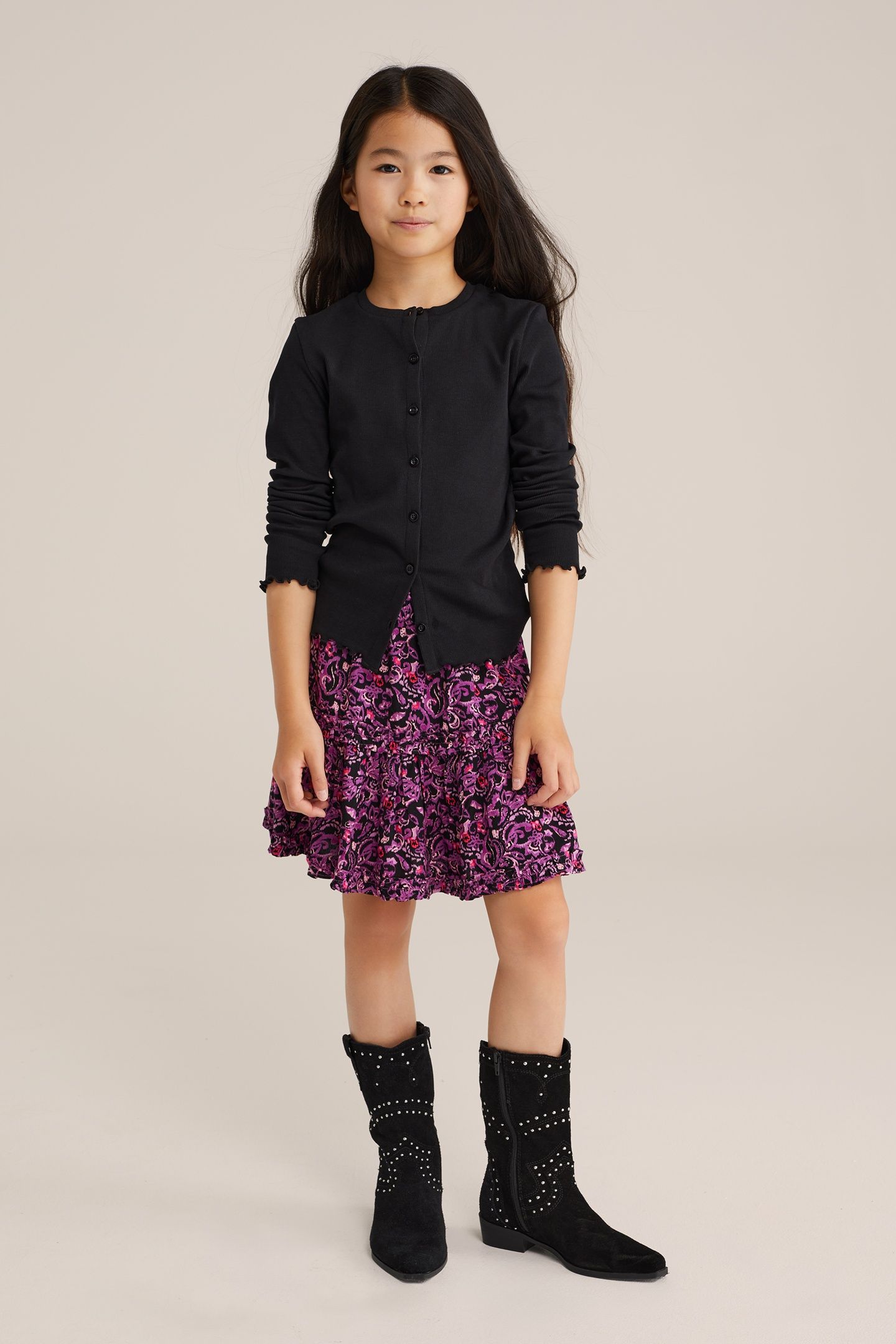 SKIRT MINI LENGTH MULTI-COLOURED 2