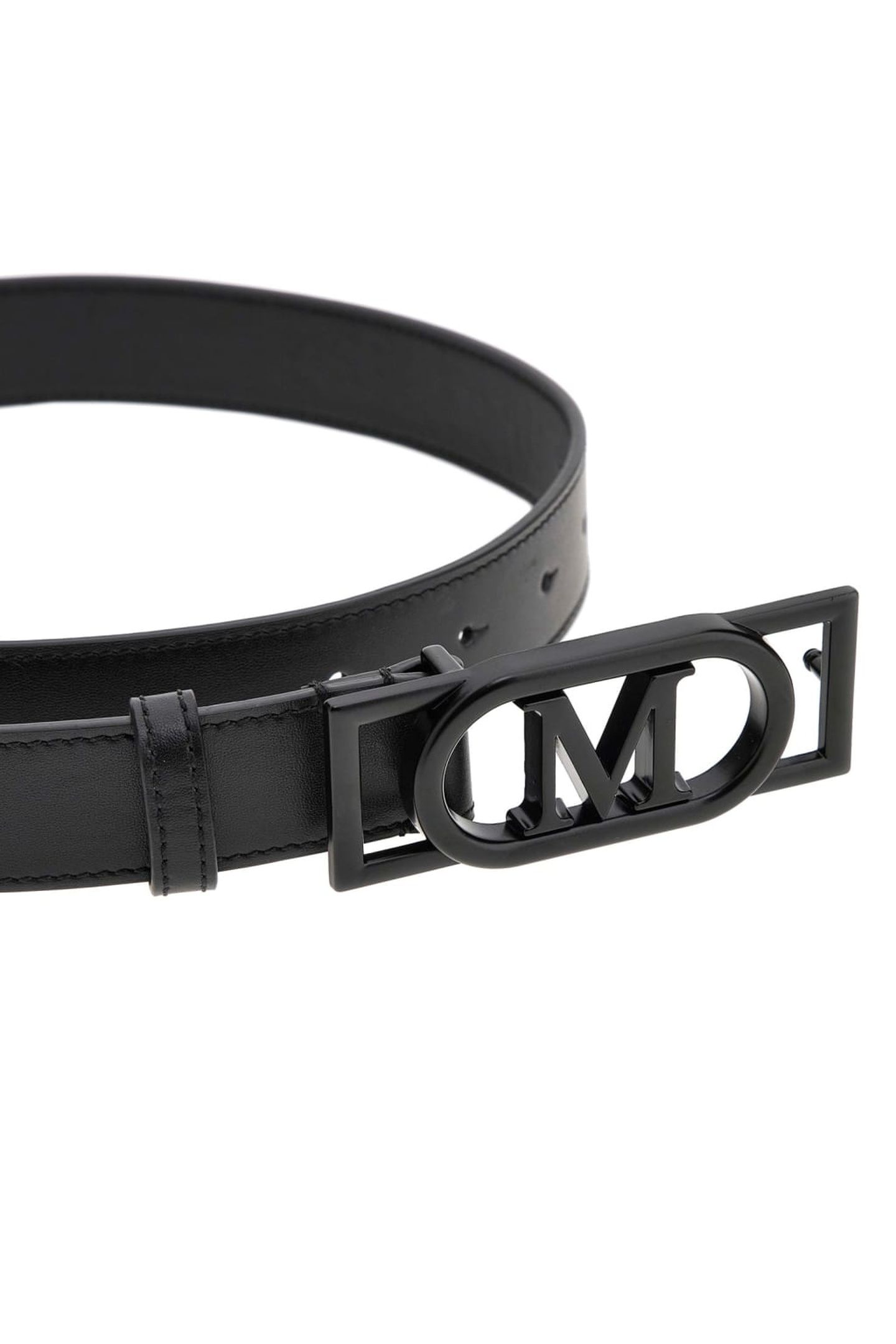 LOREN BELT 30MM JET BLACK A996 3