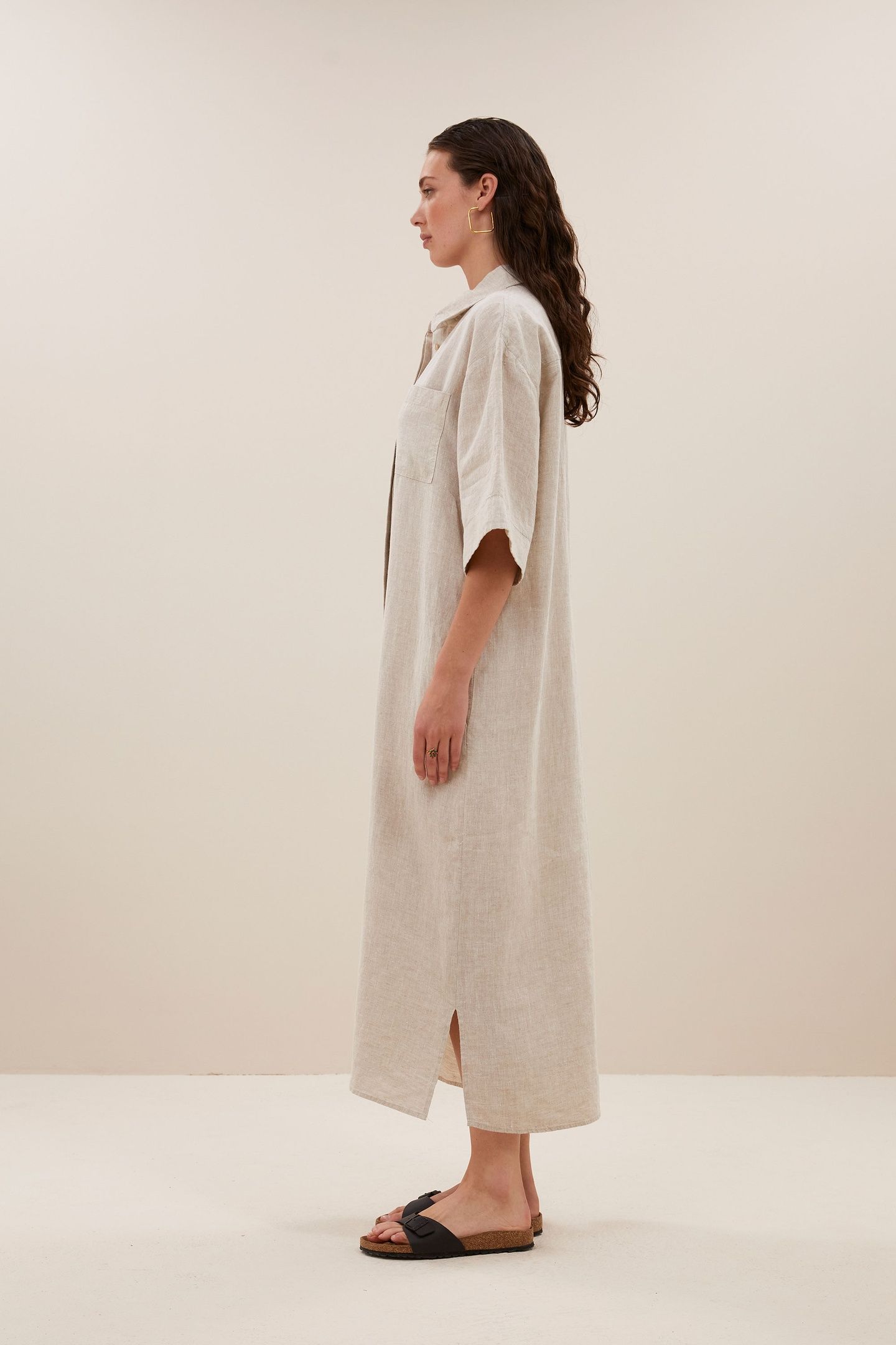 BRUNO LINEN DRESS LINEN 4