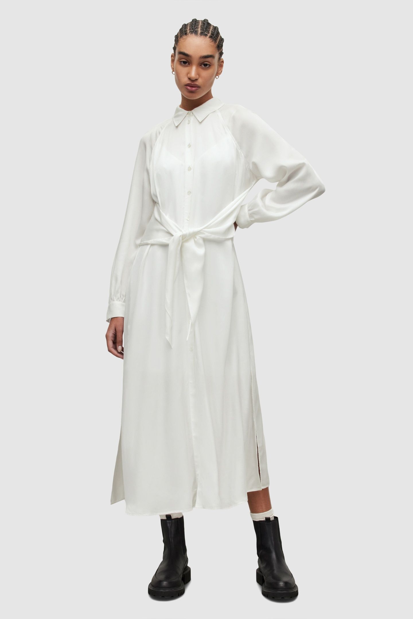 CLANETTA DRESS OFF WHITE 2