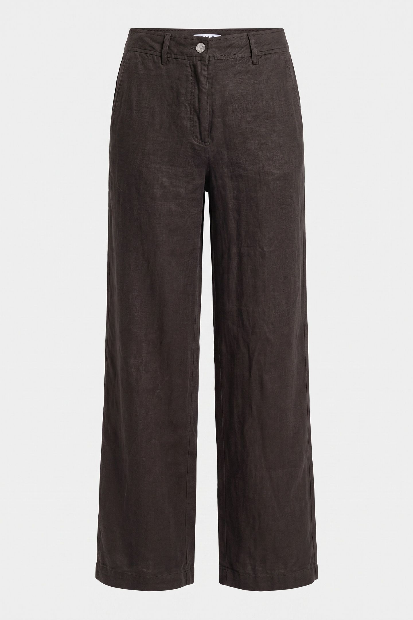 GUESS ECO ENORA STRAIGHT PANT JET BLACK A996 3