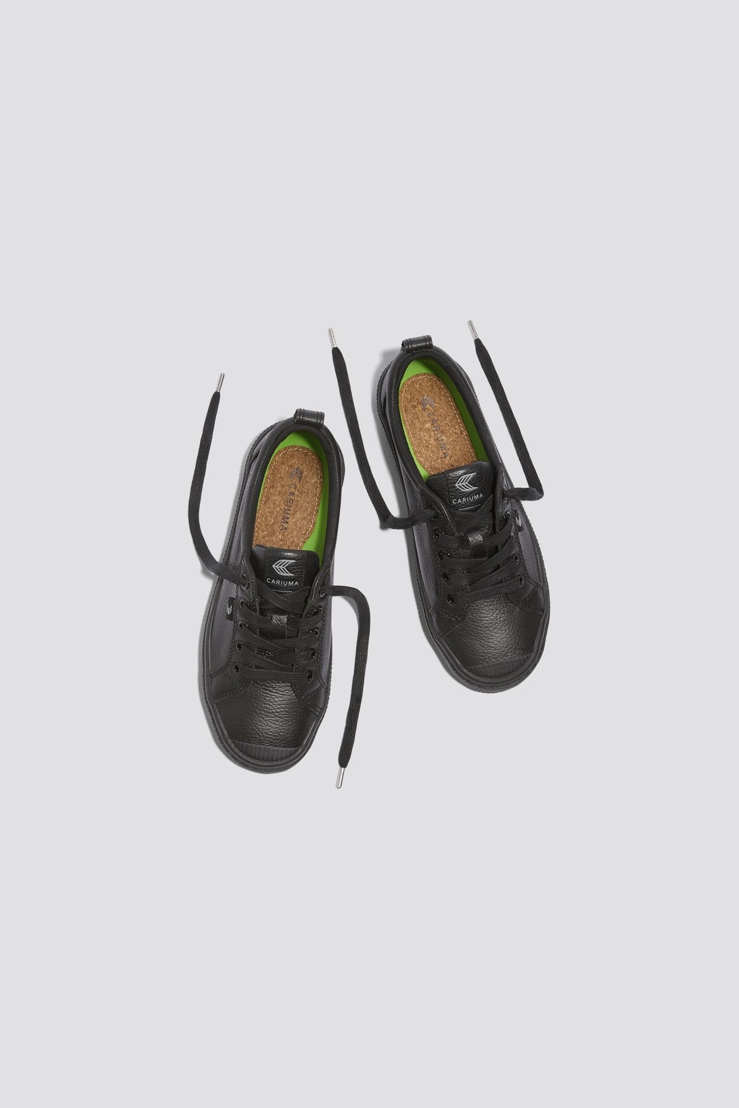 OCA PEBBLED LEATHER BLACK 5