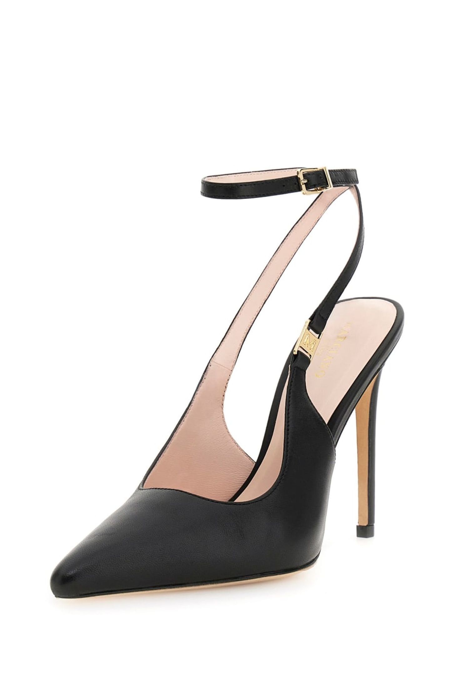 SLINGBACK ANKLE STRA JET BLACK A996 2