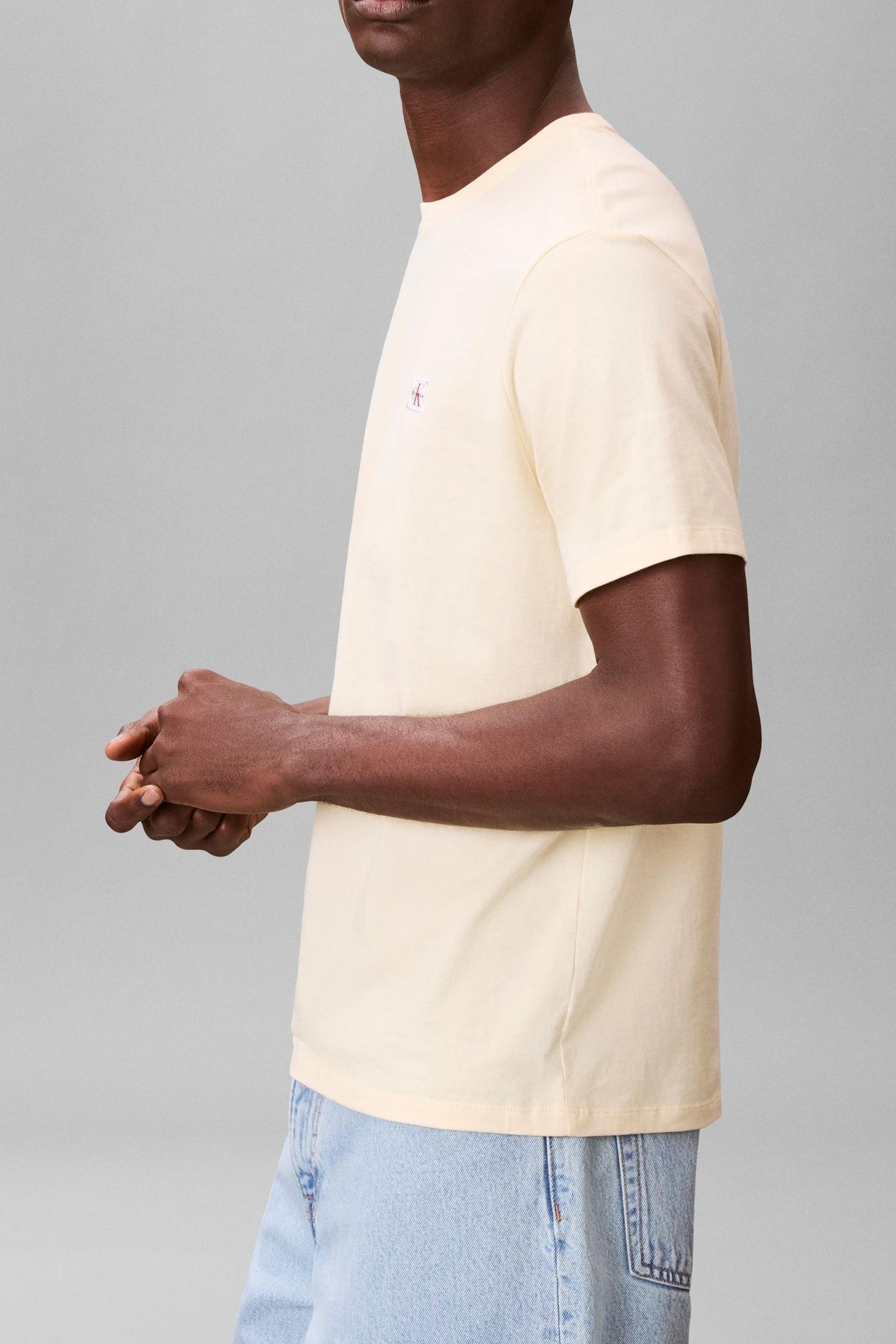 SHORT SLEEVE BADGE 30S JERSEY ANISE FLOWER 3