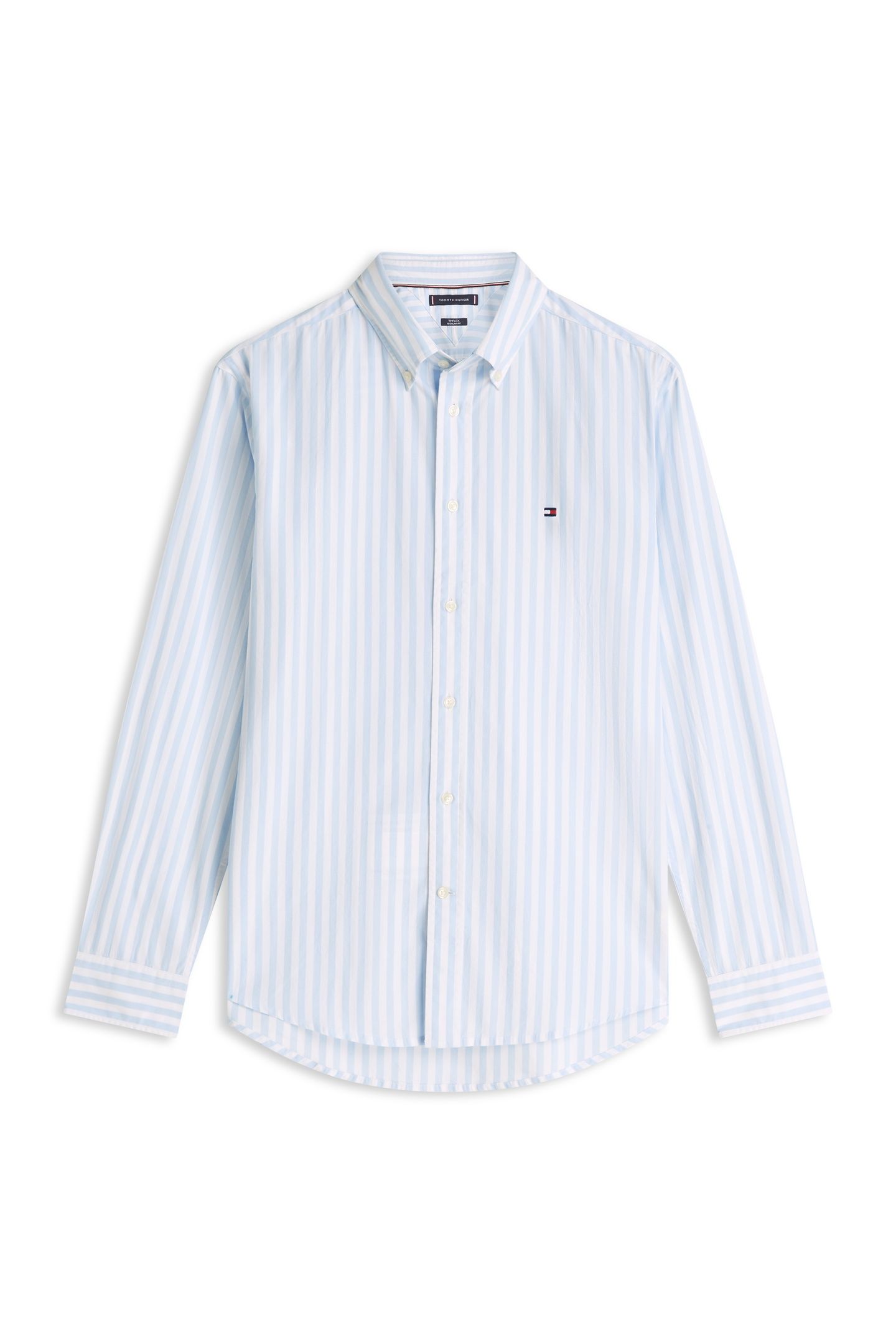 FLEX POPLIN CLASSIC SWEET BLUE/STRIPE 4