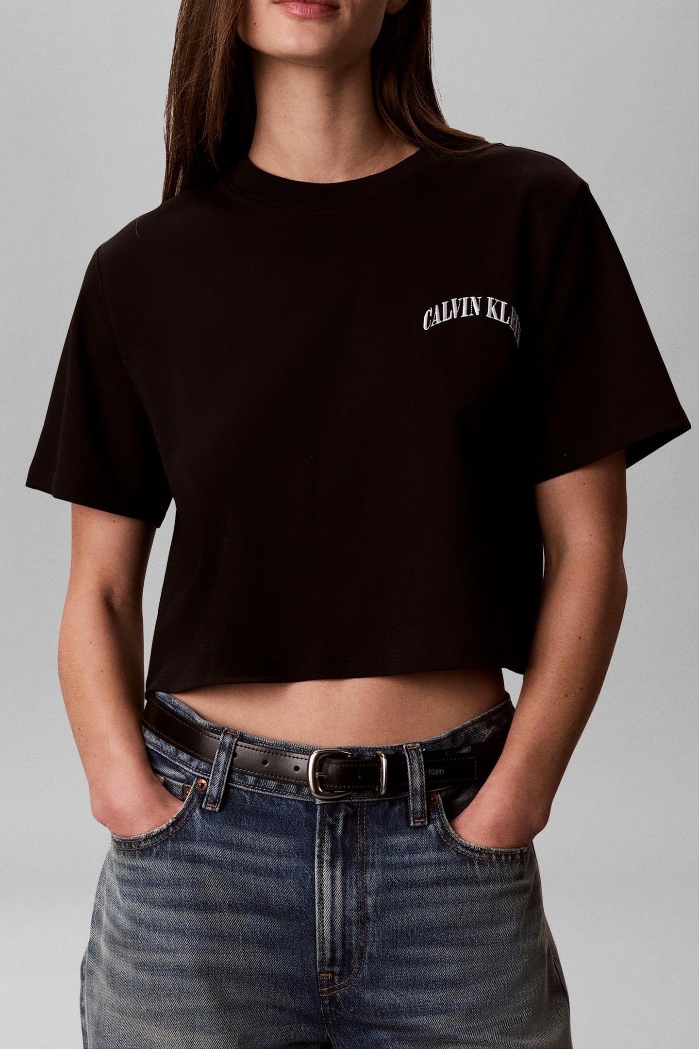 SHORT SLEEVE SLEEK INTERLOCK EASY TEE BLACK 1