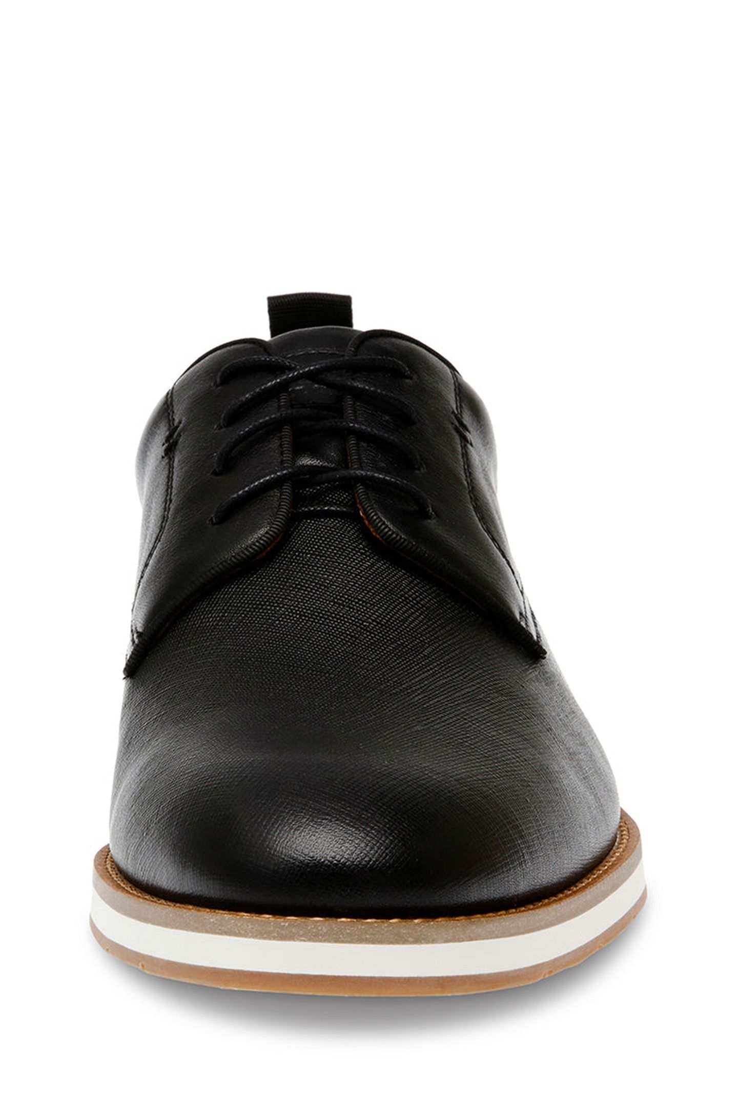 SPENTLY CASUAL SHOES BLACK LEATHER 3