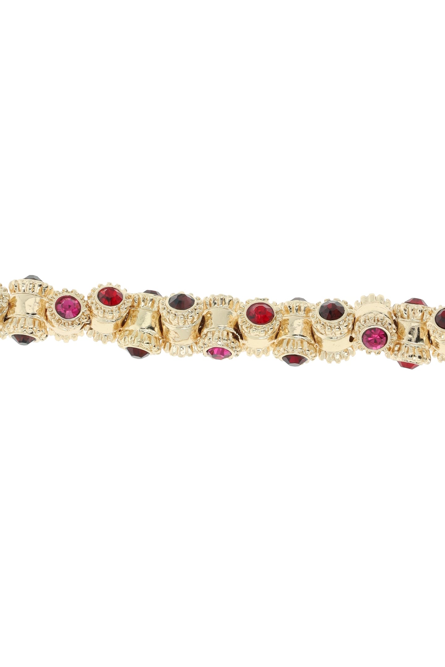 VINTAGE BARREL BRACELET SIAM RED 3