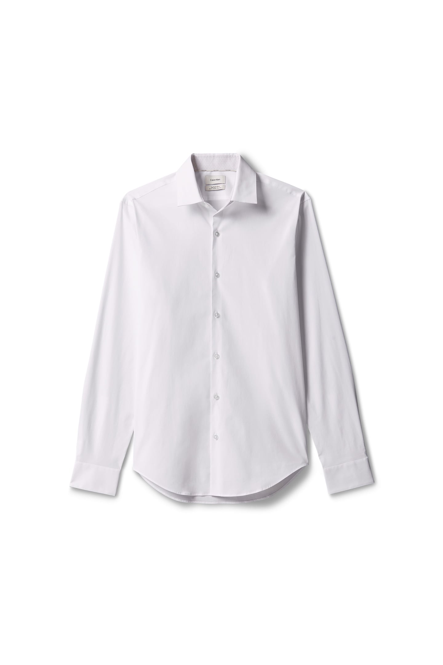 SLIM ESSENTIAL POPLIN SHIRT WHITE 4