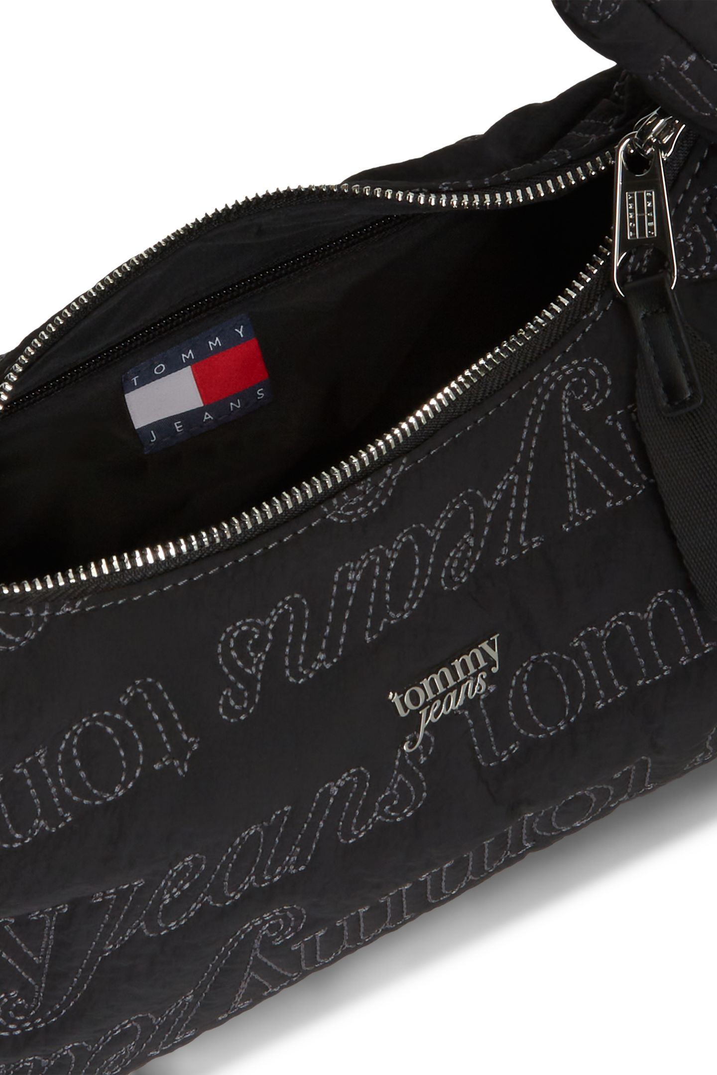 ICON AOP SHOULDER BAG BLACK 3