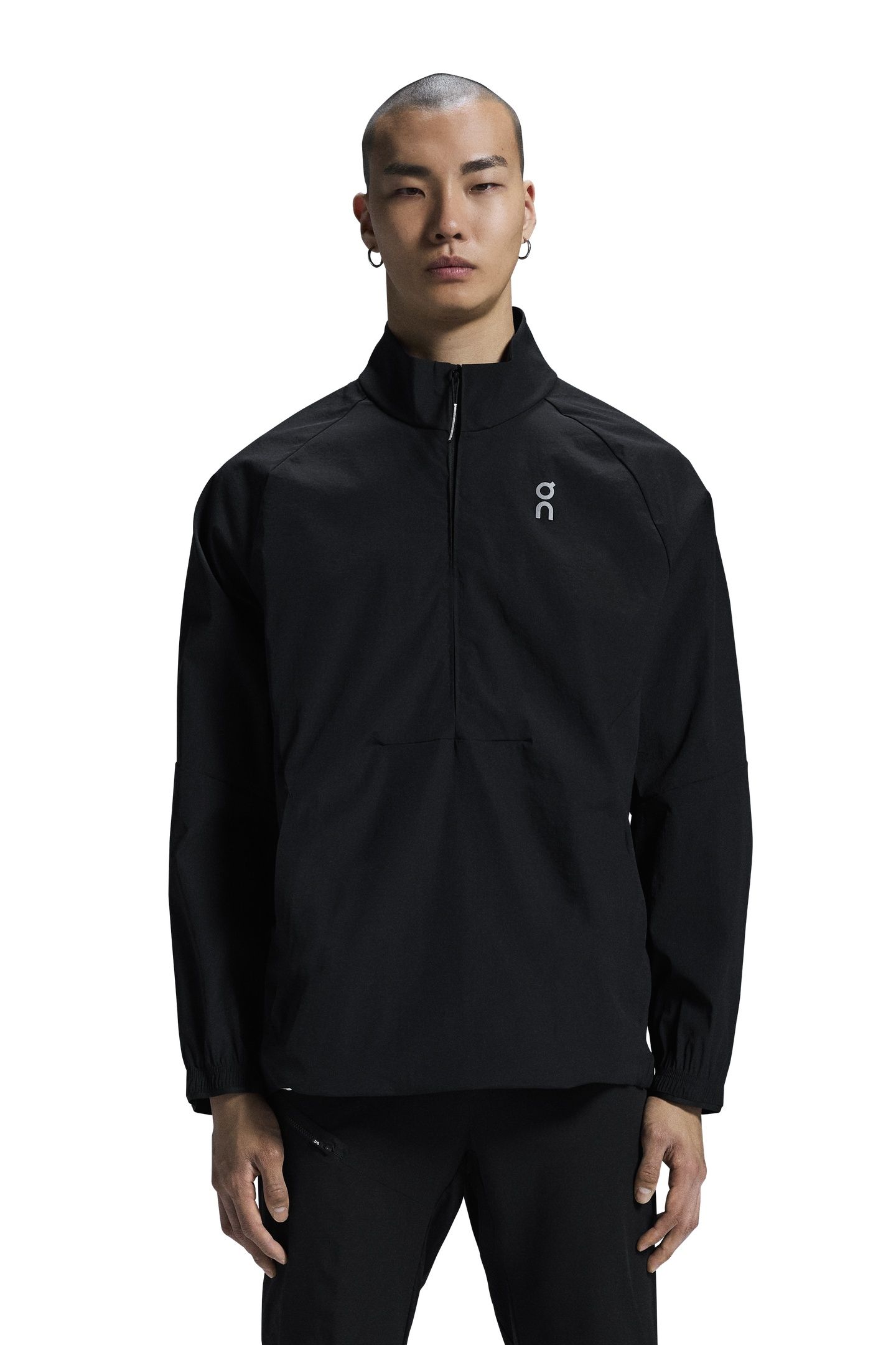 ALL-DAY 1/2 ZIP JACKET 1 BLACK 1